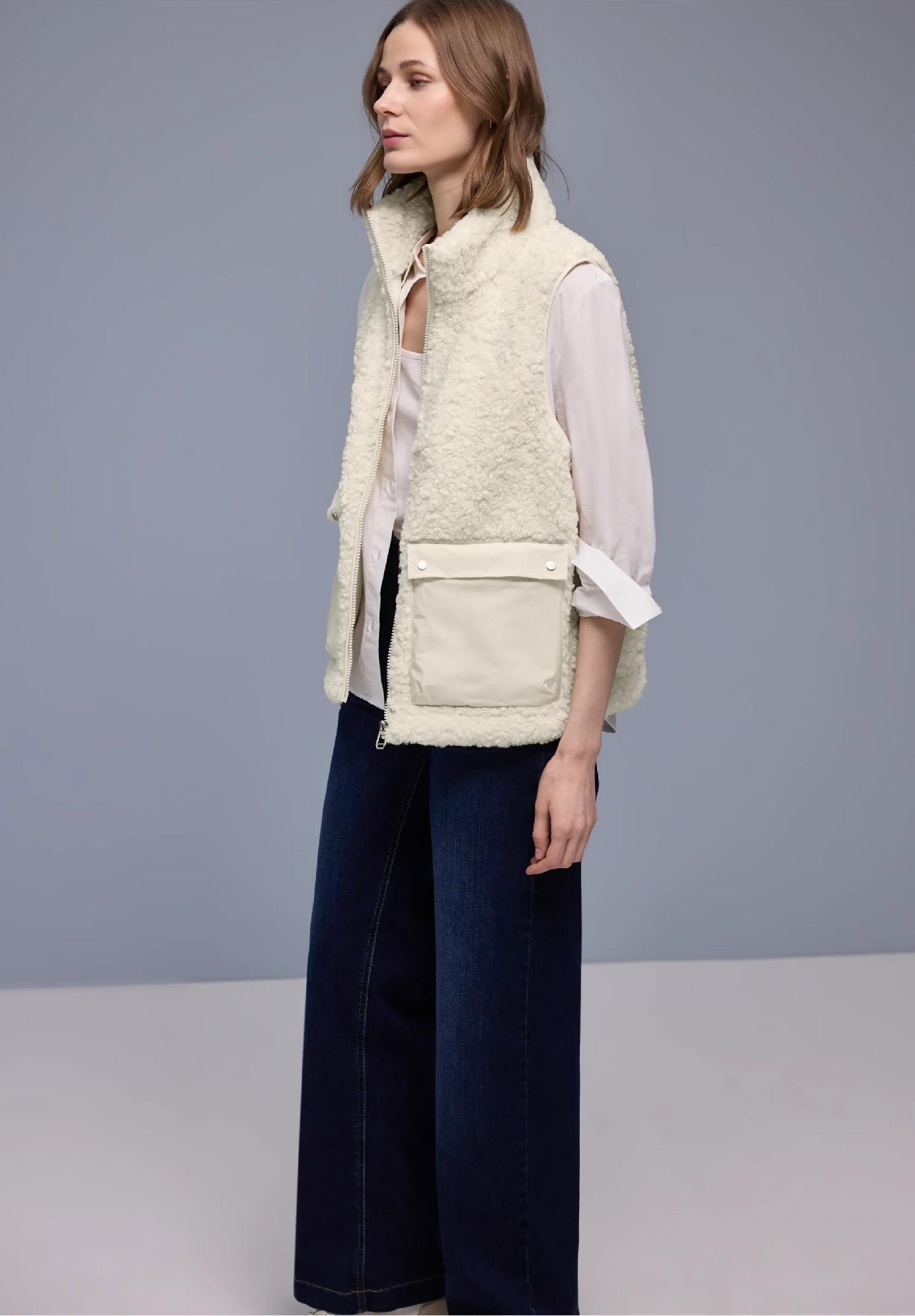 Street One vesta s našitými vreckami