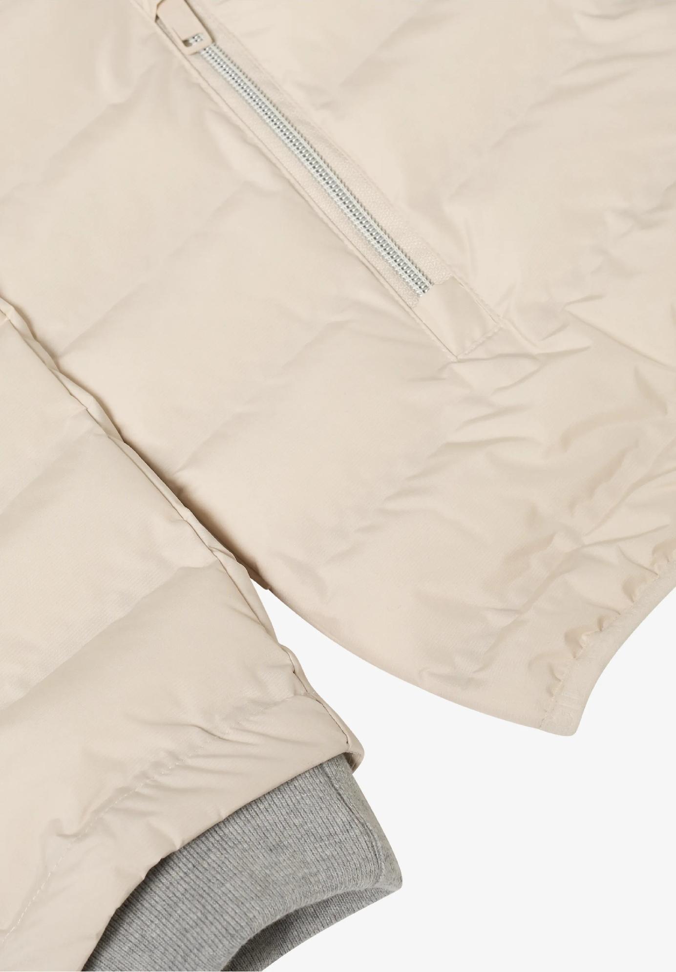 CECIL bunda v zváranom vzhľade, bež