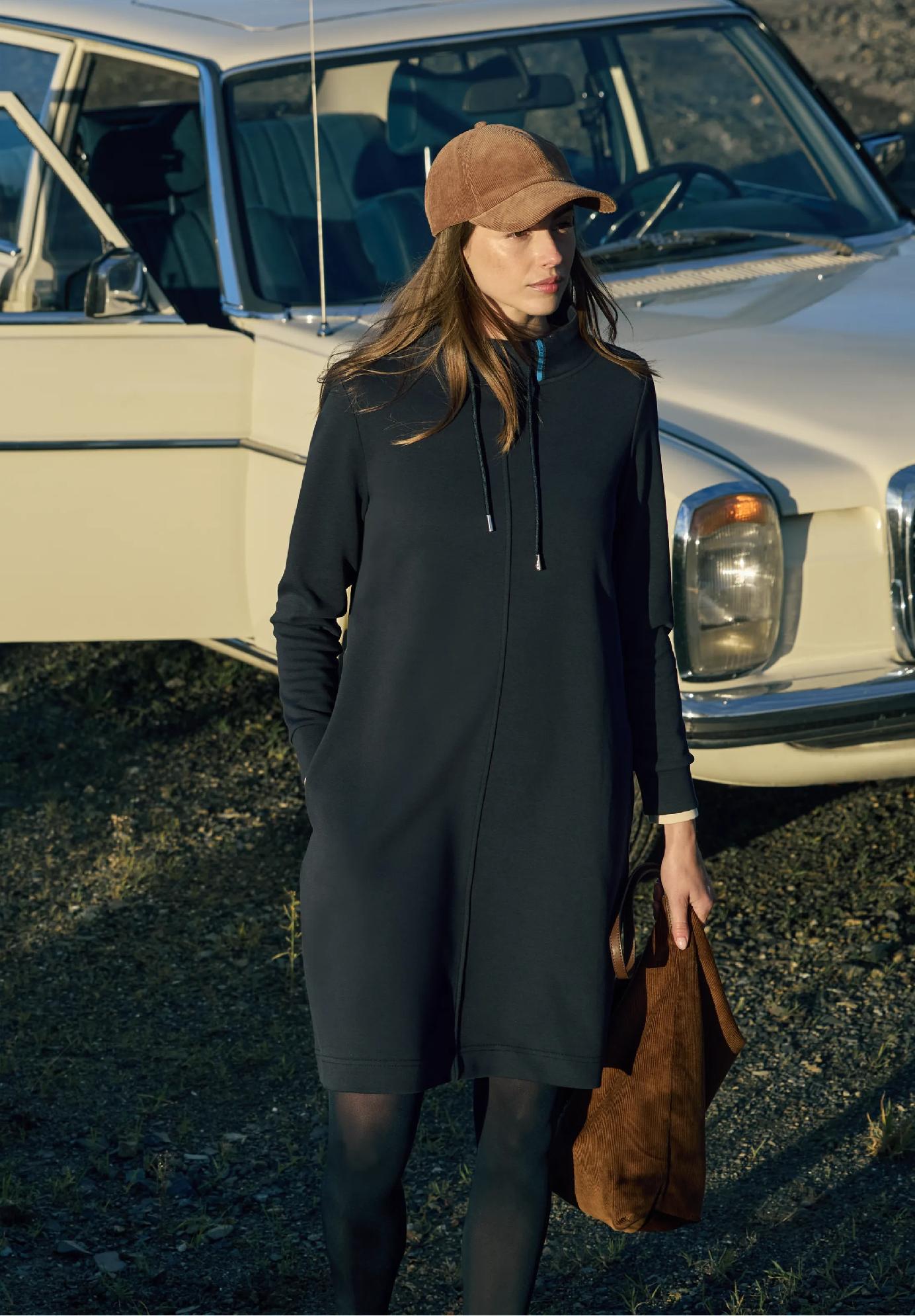 CECIL piké jednofarebné šaty, mod