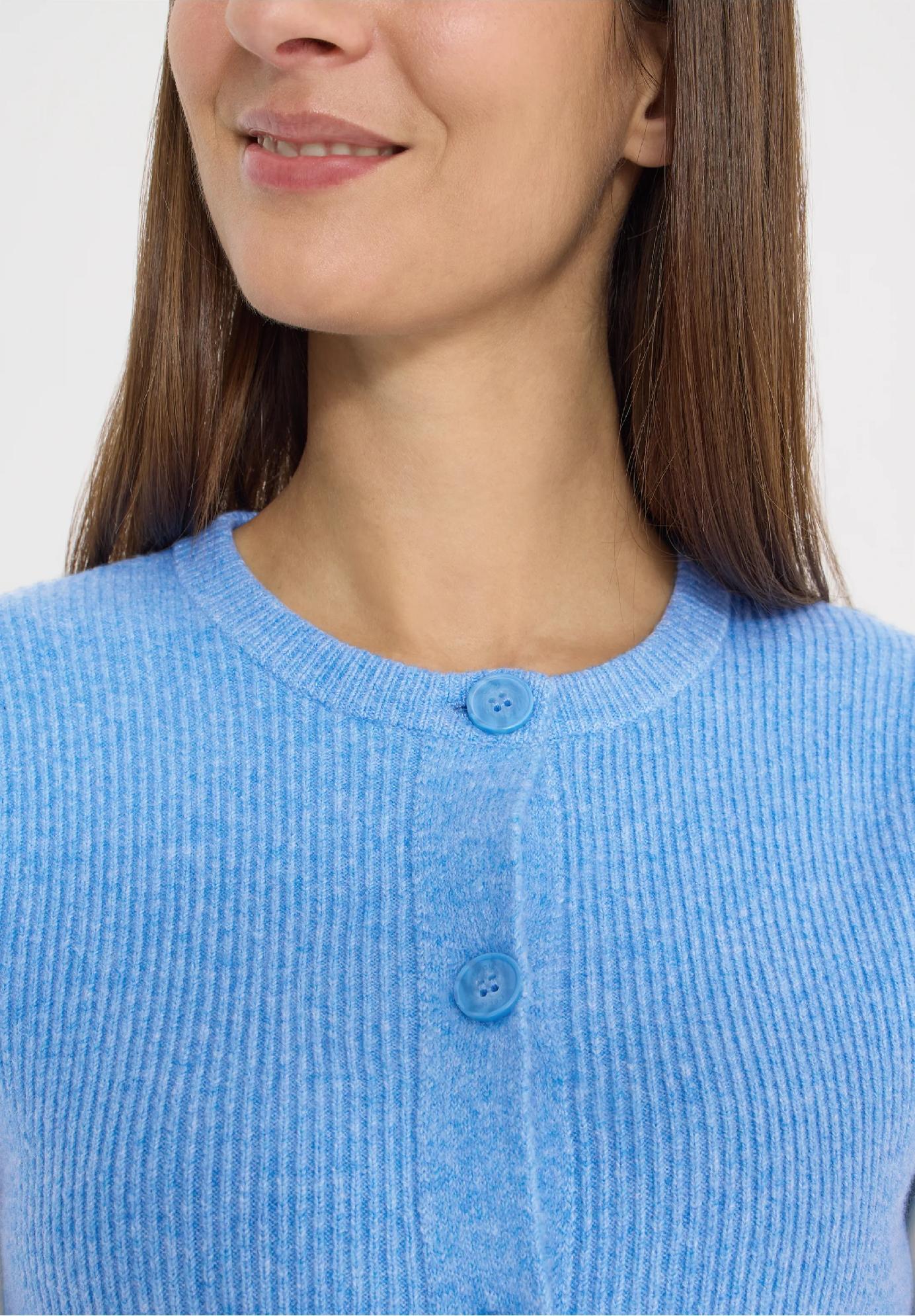 CECIL rebrovaná pletená vesta, mod