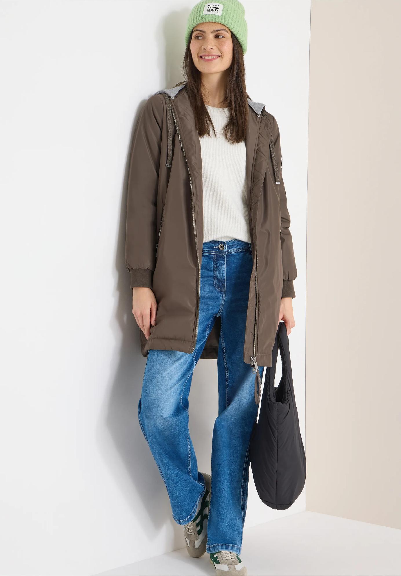 CECIL dlhý bluzón, bež