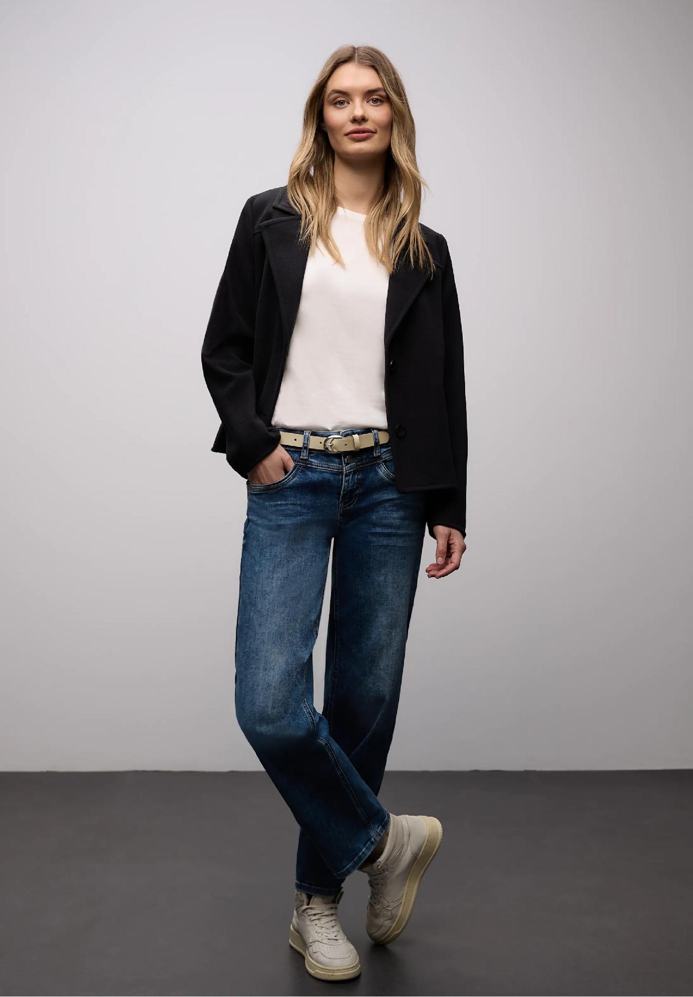 Street One textúrovaný opasok, bež