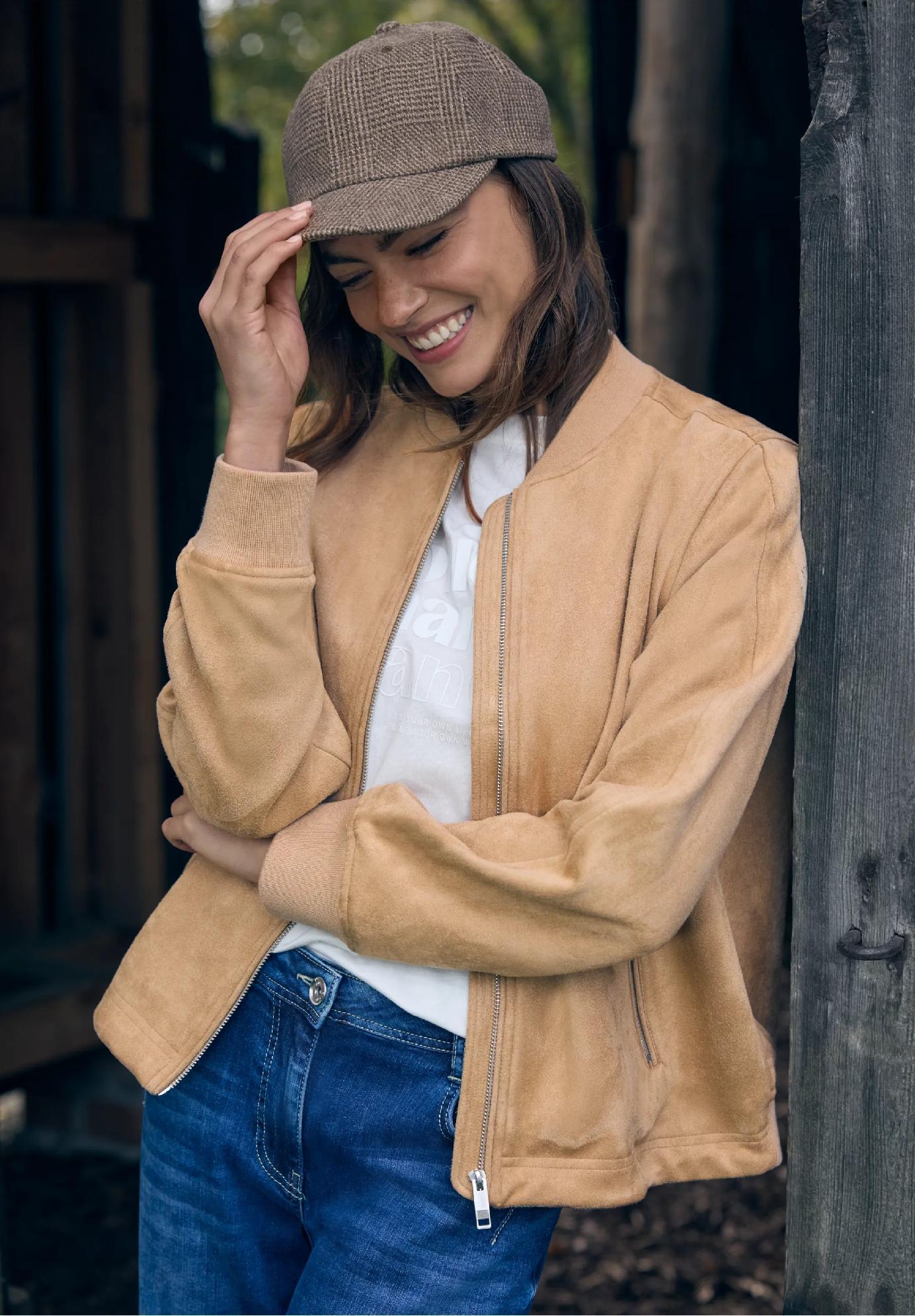 CECIL bluzón s velúru