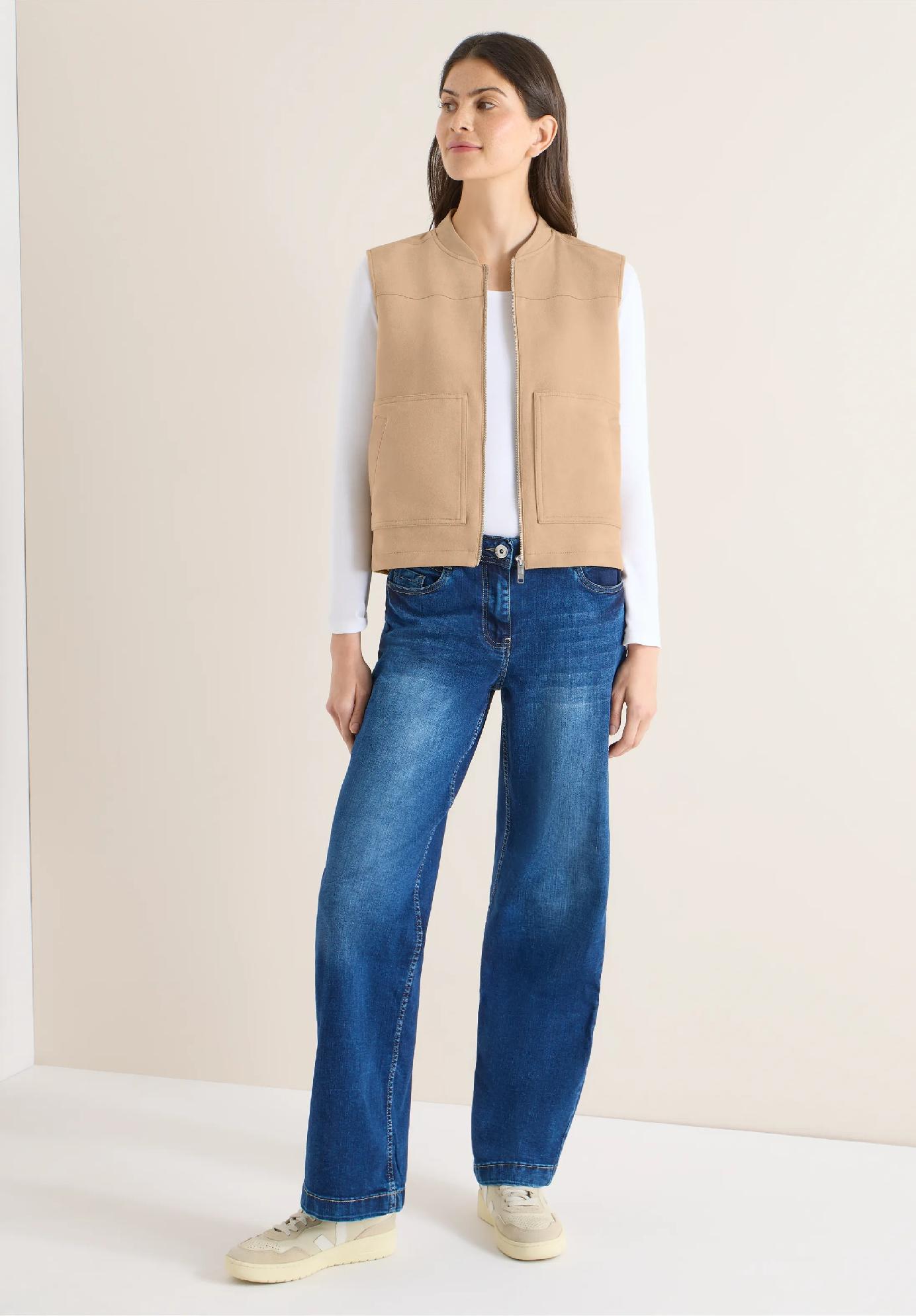 CECIL velúrová vesta