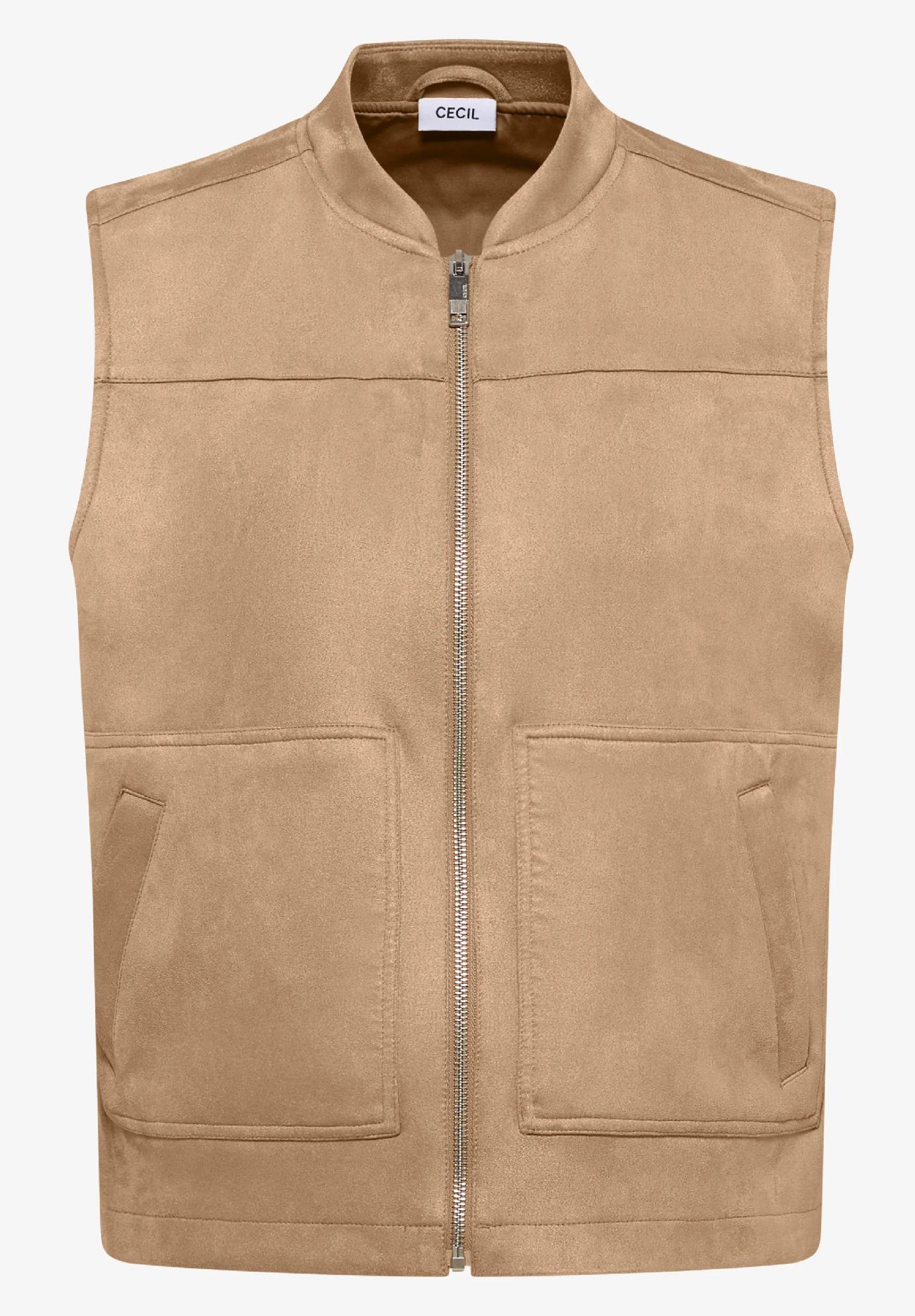 CECIL velúrová vesta