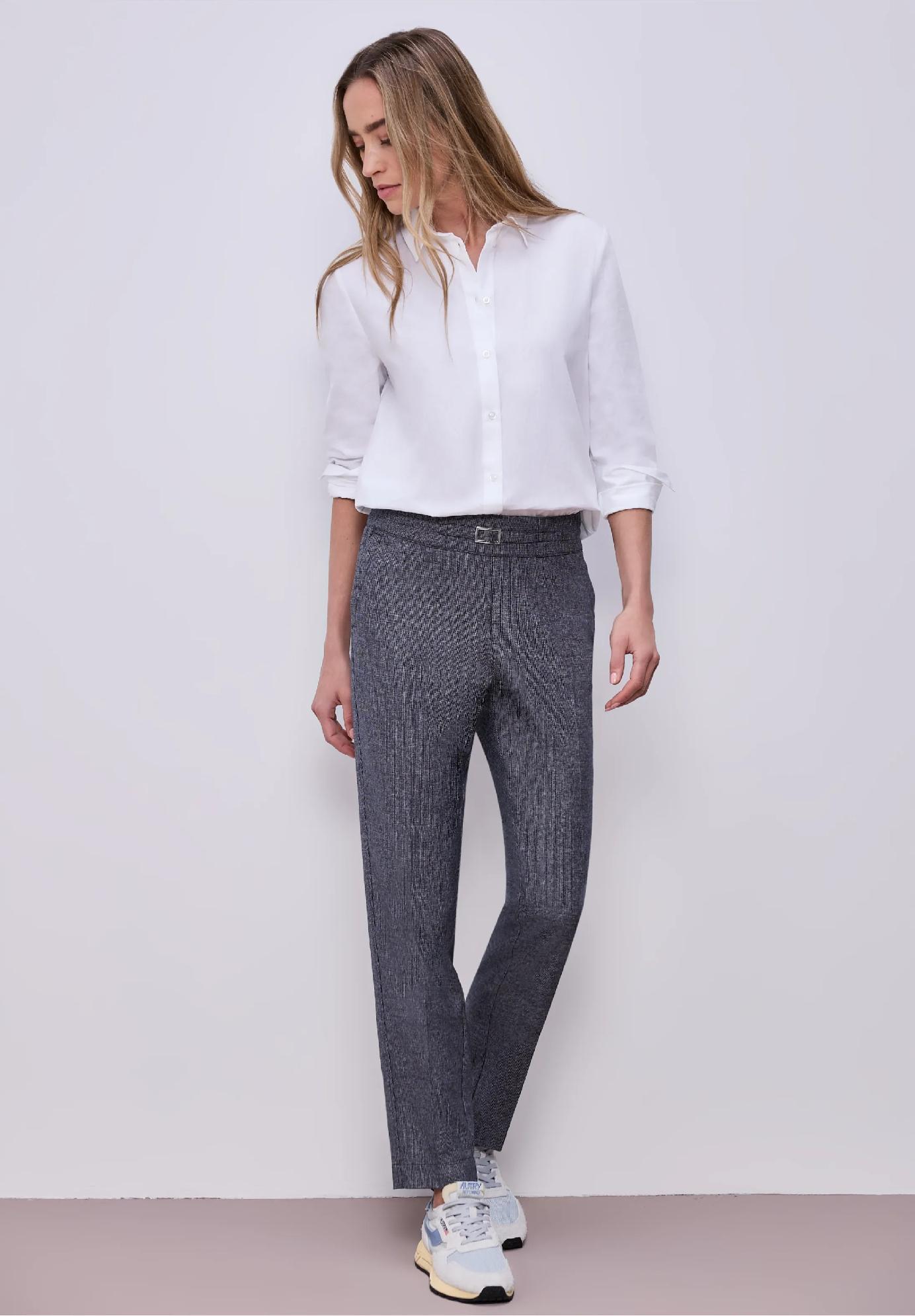 Street One melanžové nohavice BONNY