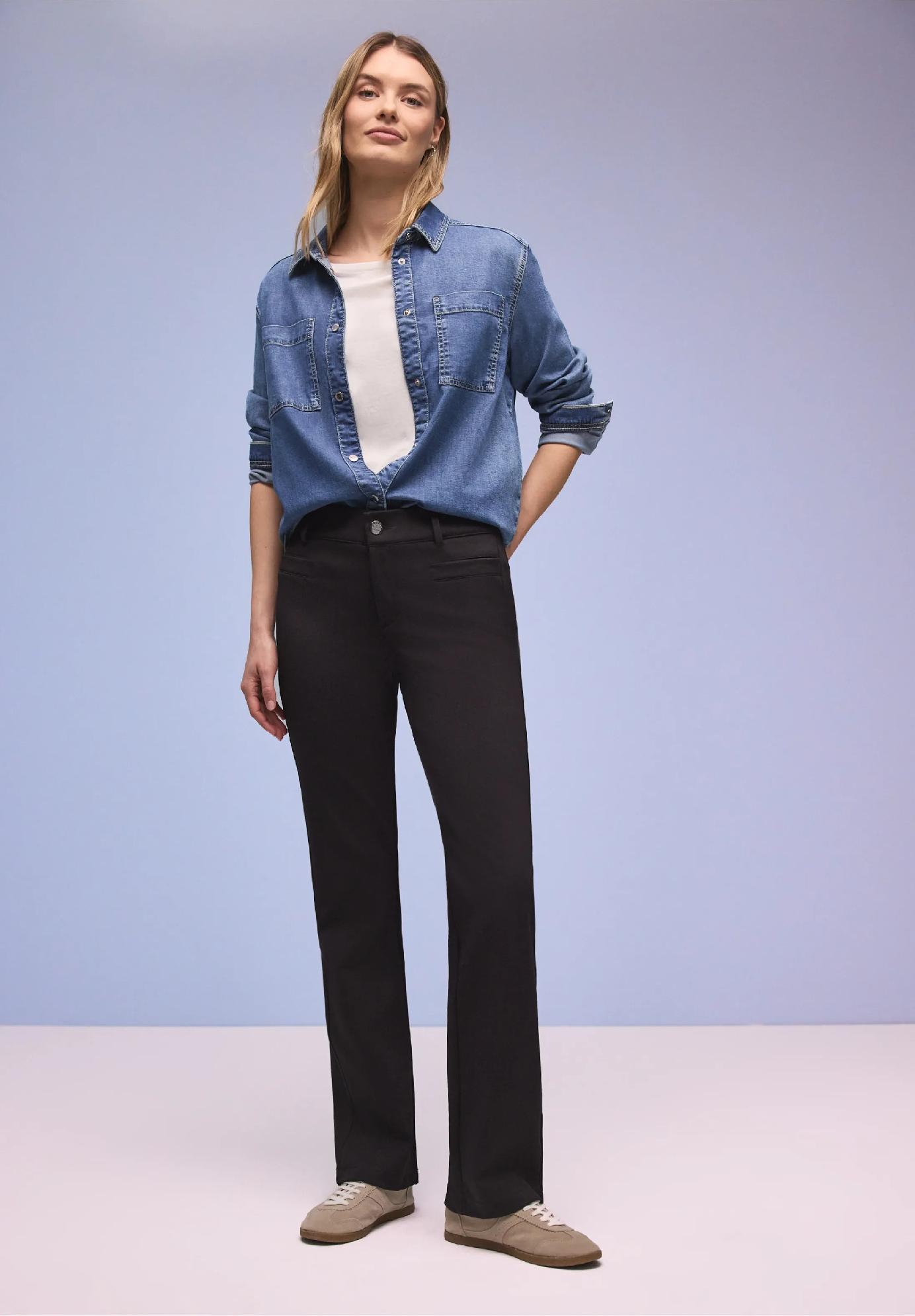 Street One Bootcut nohavice York