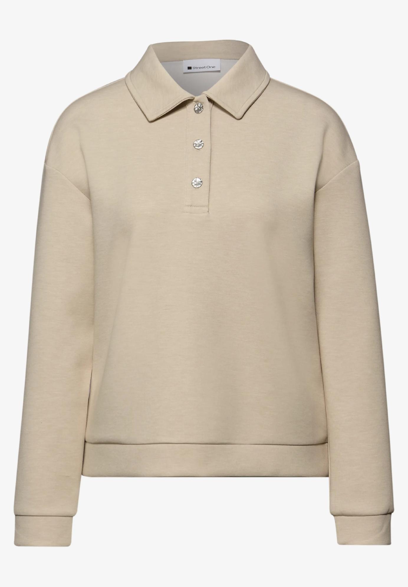 Street One polo tričko, bež