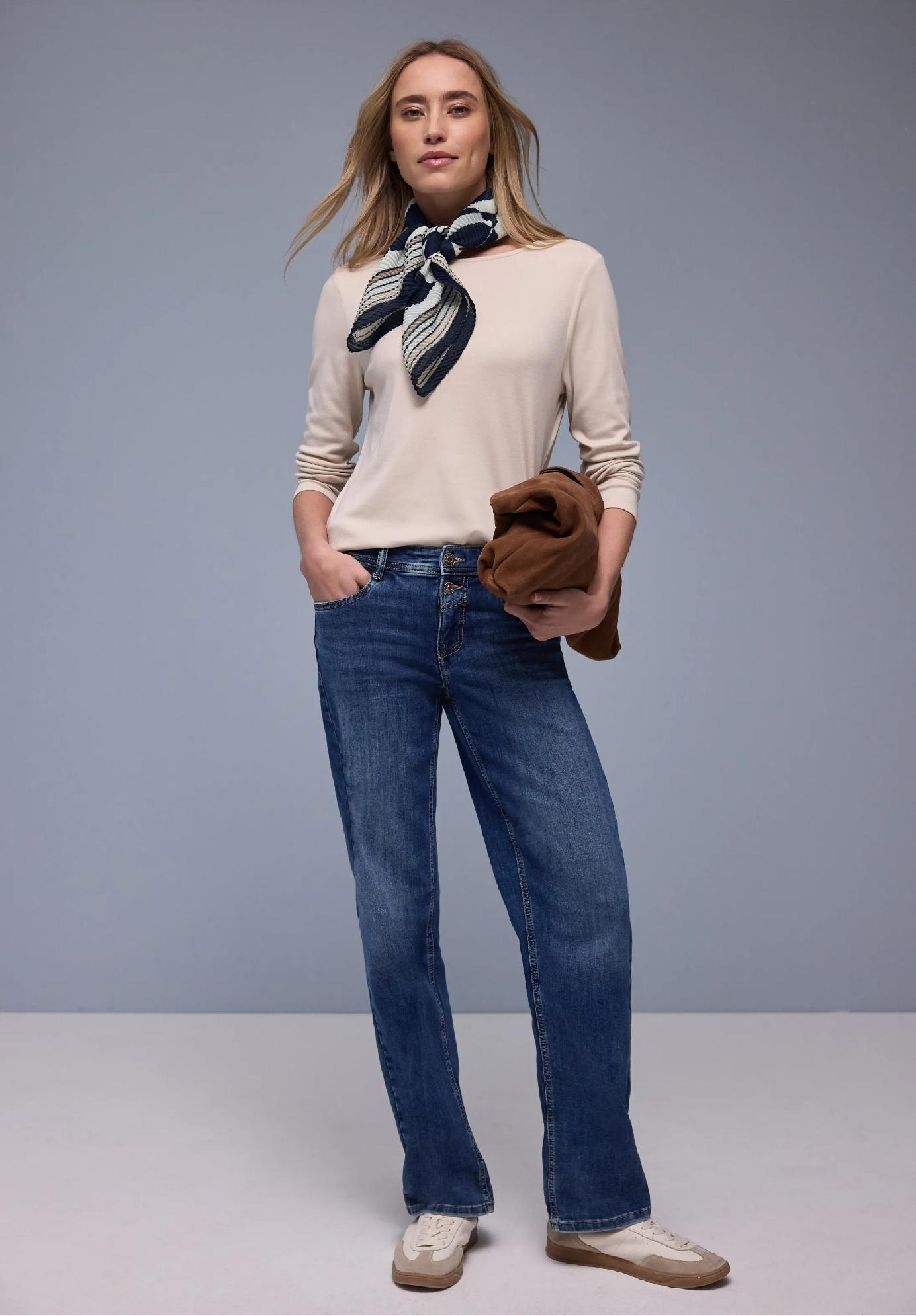 Street One vzorovaná šatka, mod