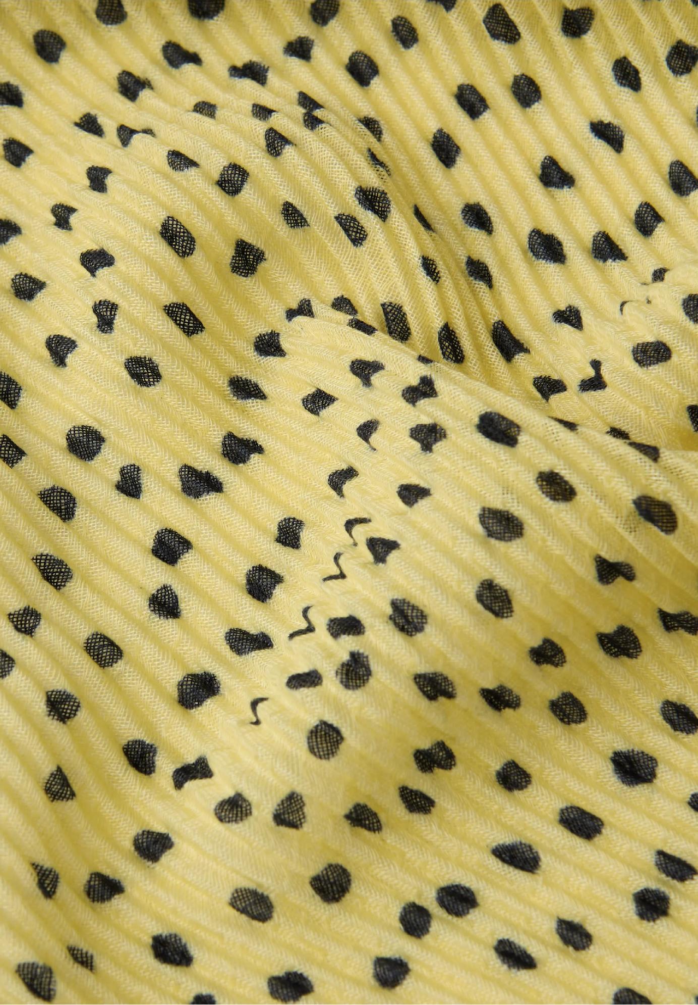 Street One vzorovaná šatka, žlt