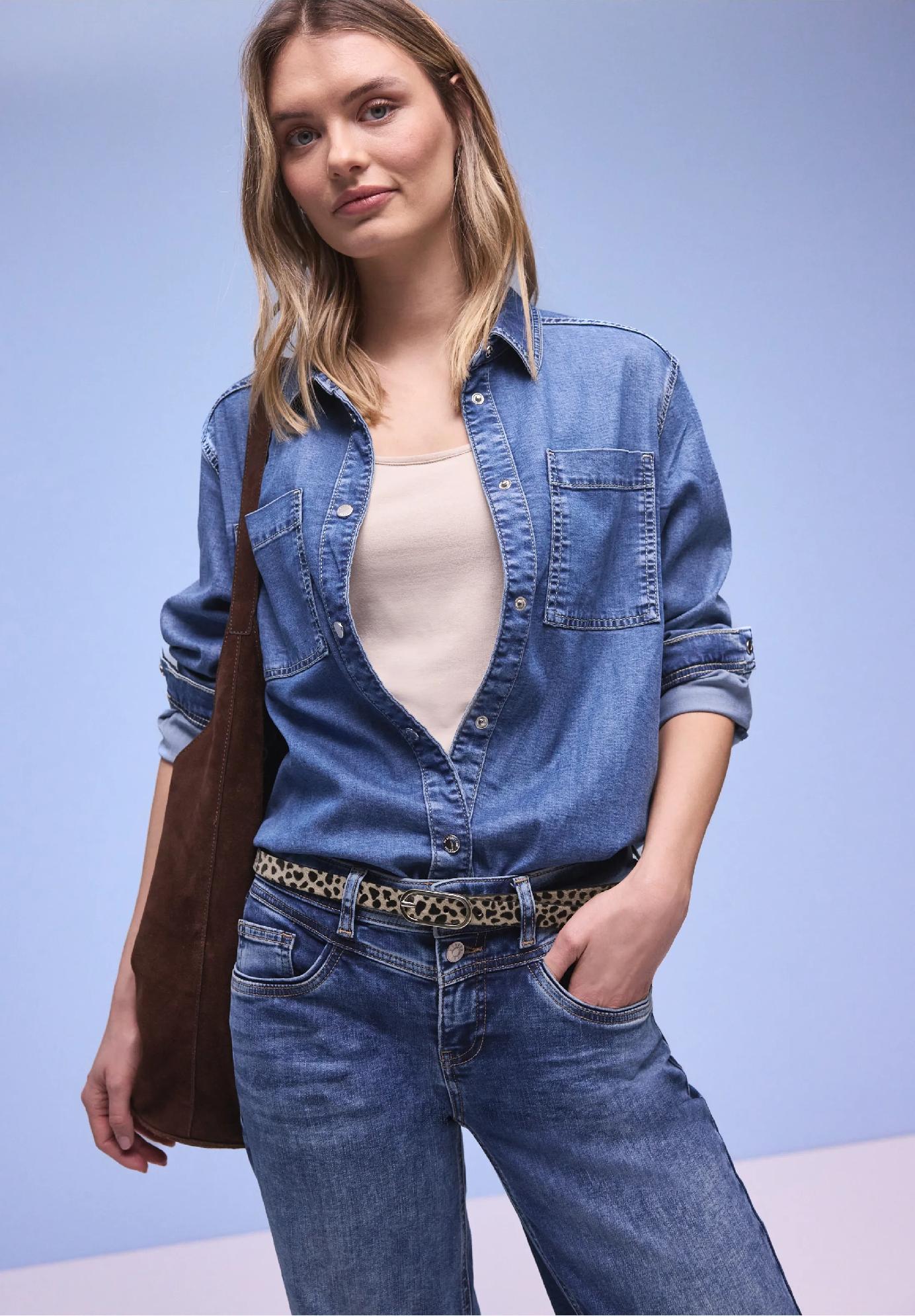 Street One opasok s leopardím vzorom, čie