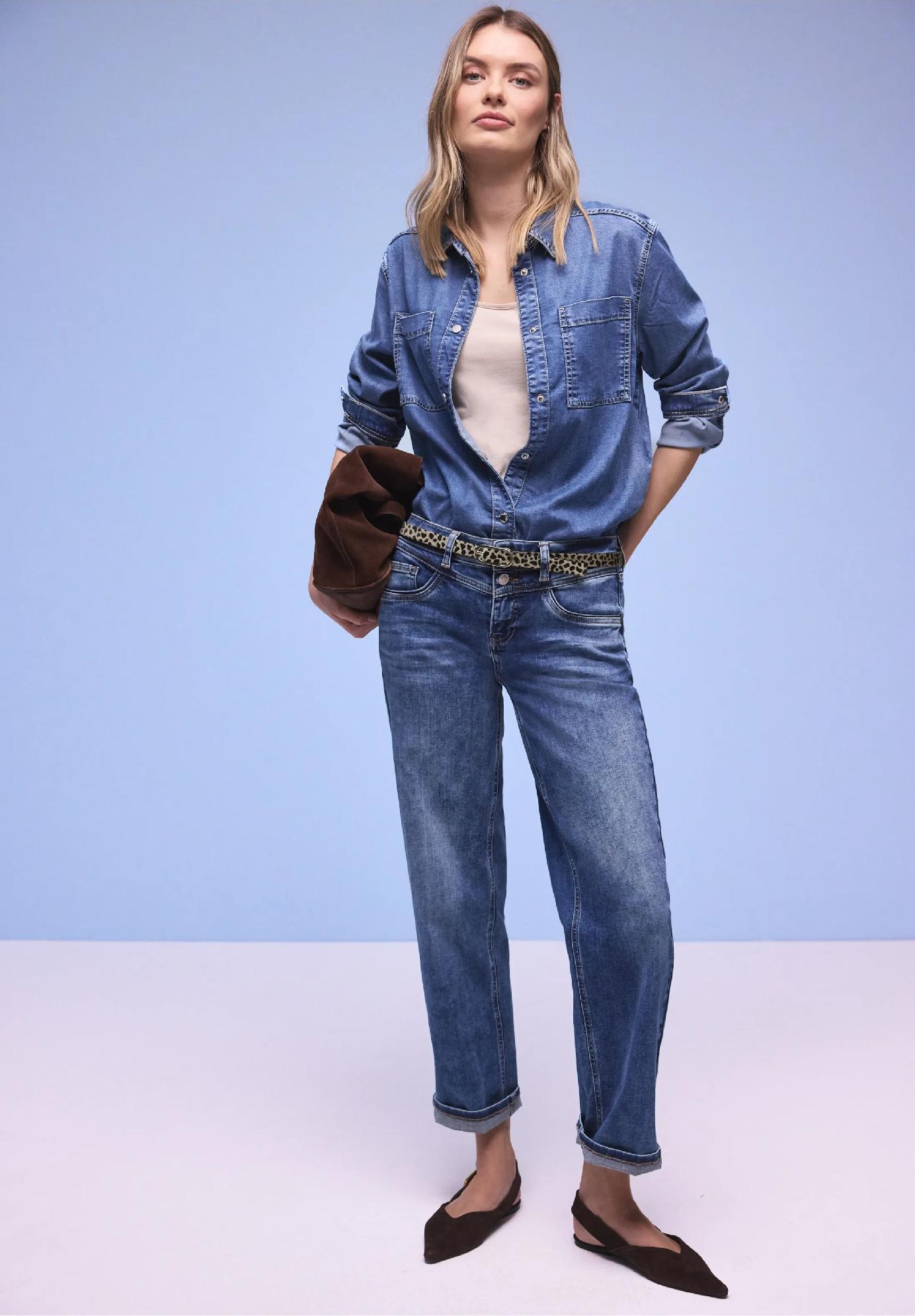 Street One opasok s leopardím vzorom, čie