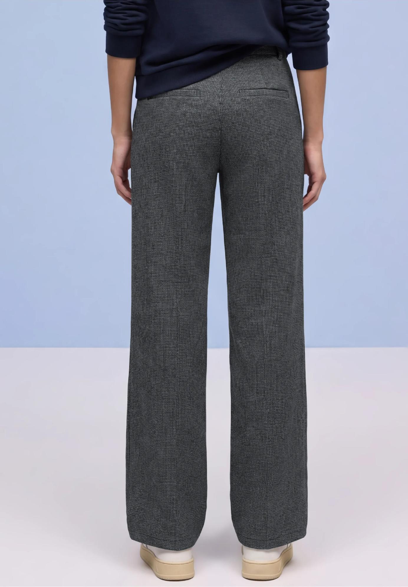 Street One nohavice rovného strihu, modr