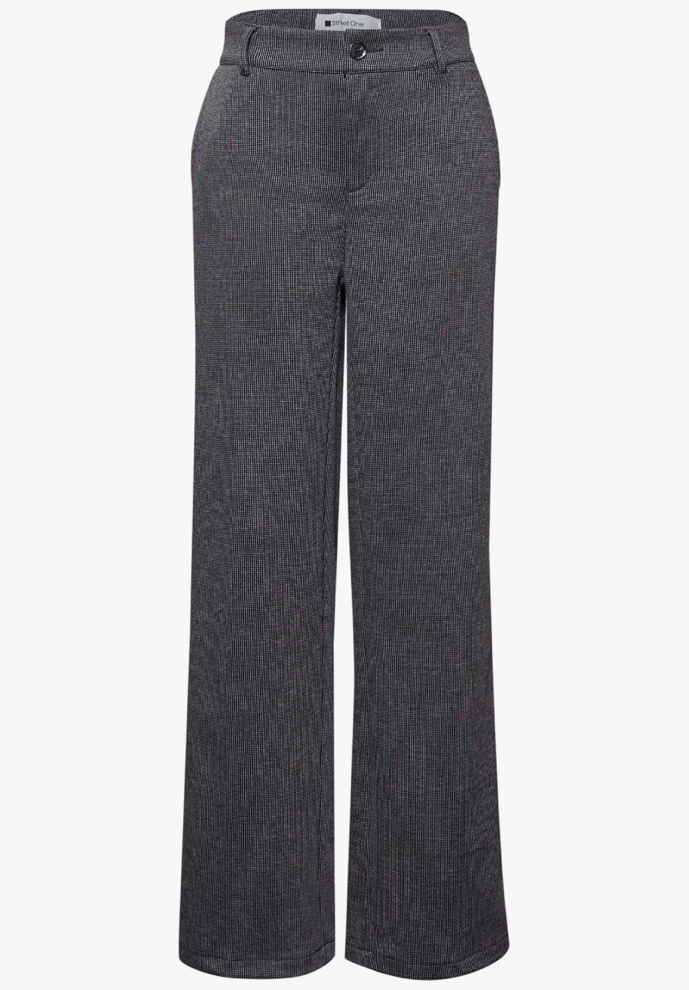 Street One nohavice rovného strihu, modr