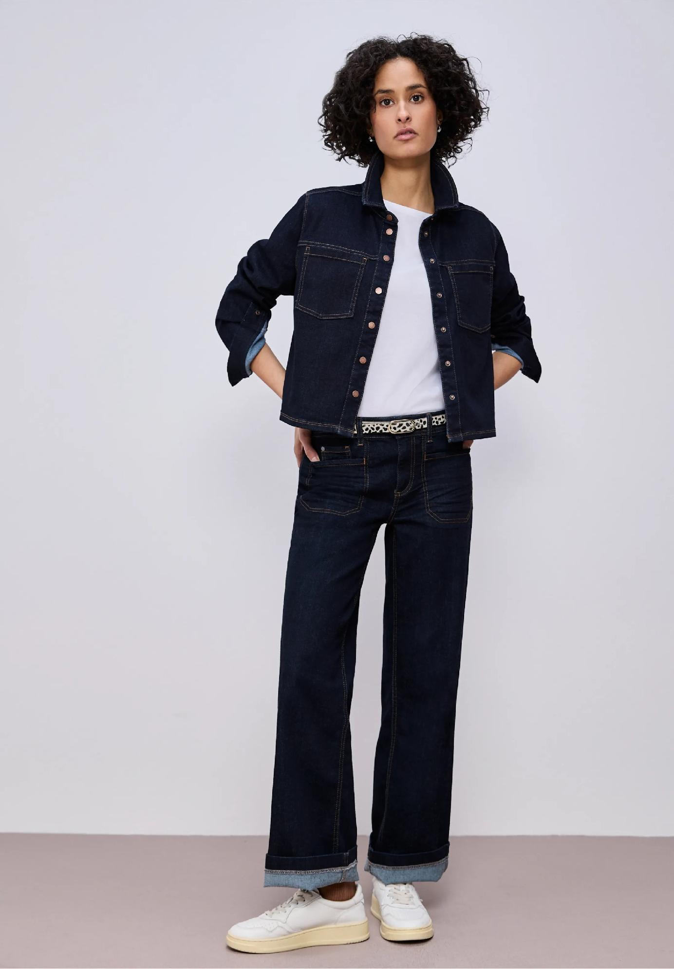 Street One opasok s leopardím vzorom, bež