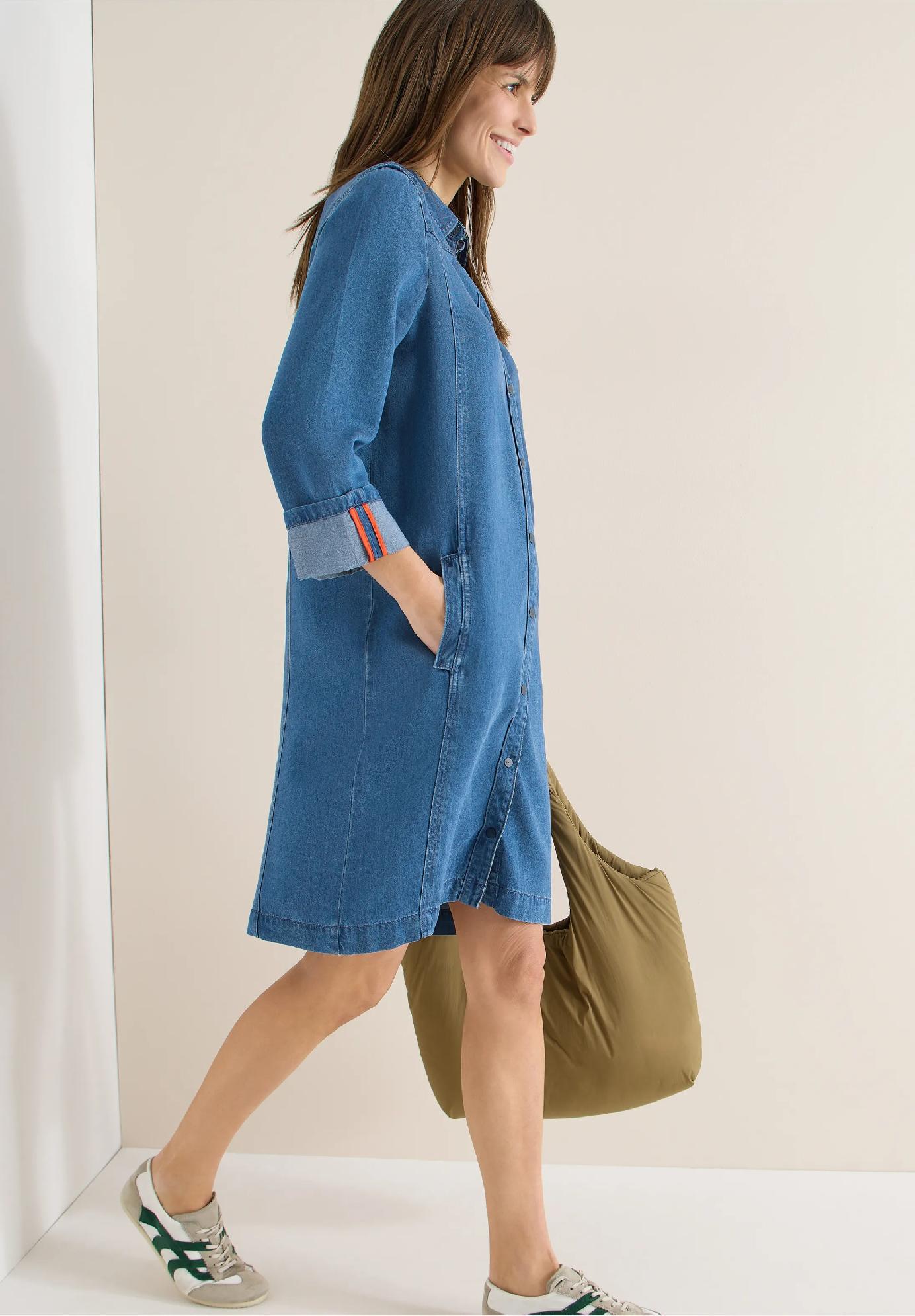 CECIL džínsové šaty 