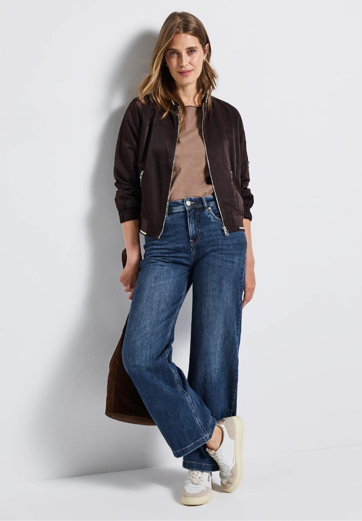 Street One široké džínsy, Wide Leg