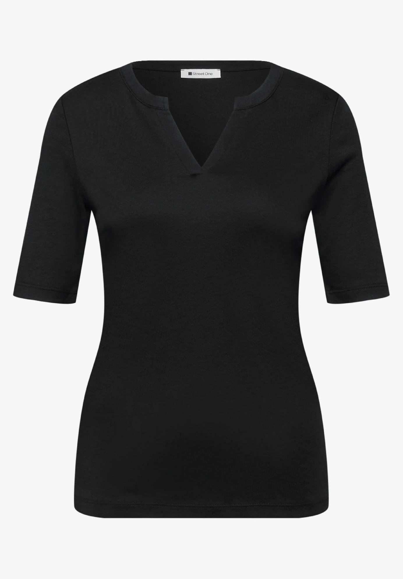 Street One džersejové tričko do V