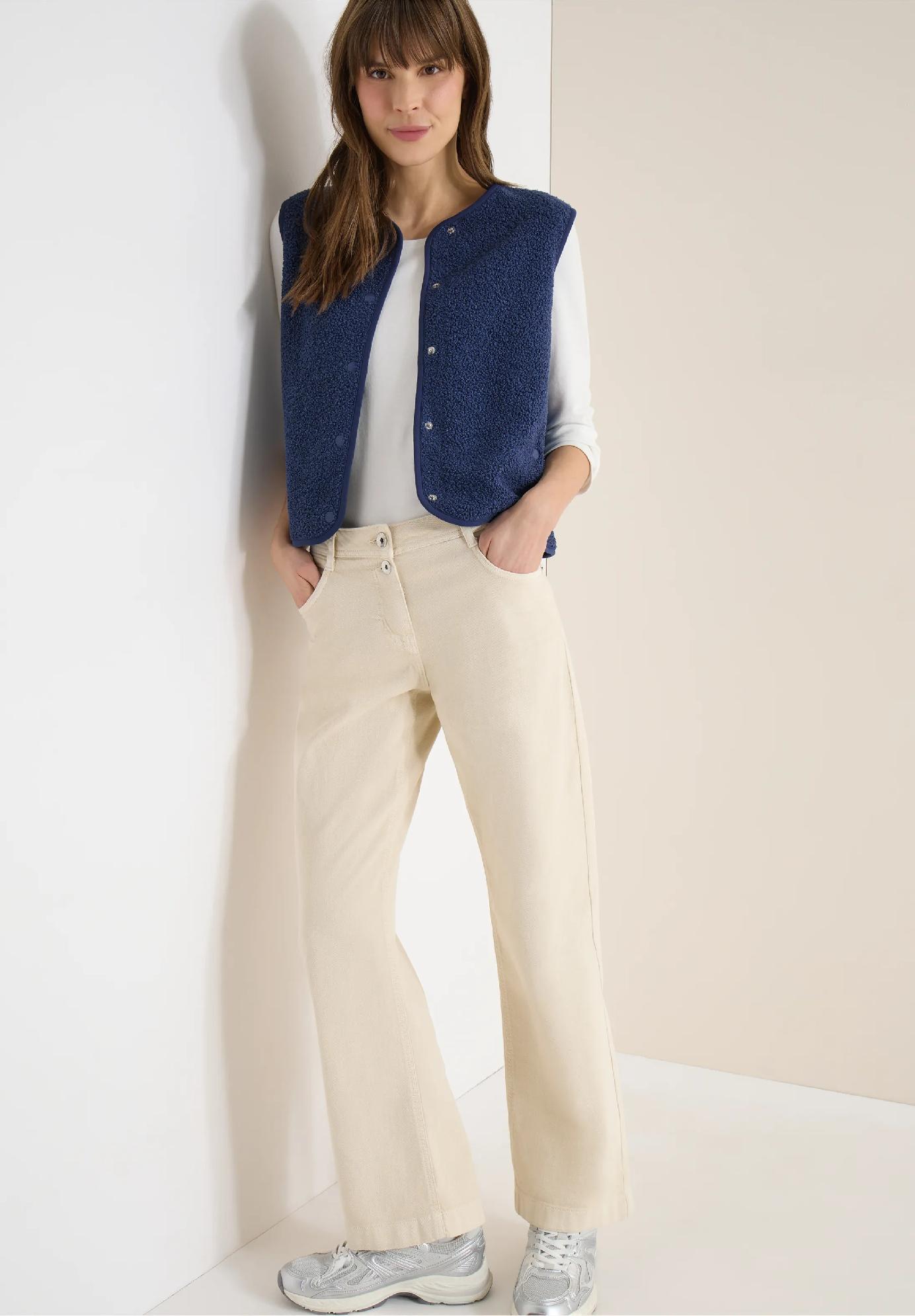 CECIL vesta s vlneným vzhľadom, mod