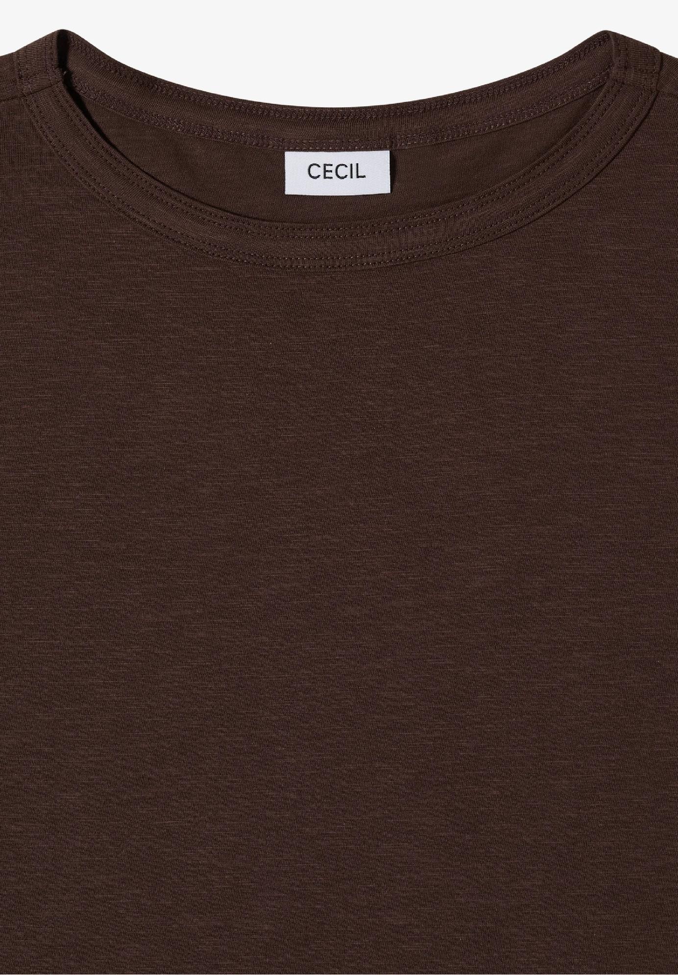CECIL jednofarebné tričko, hne