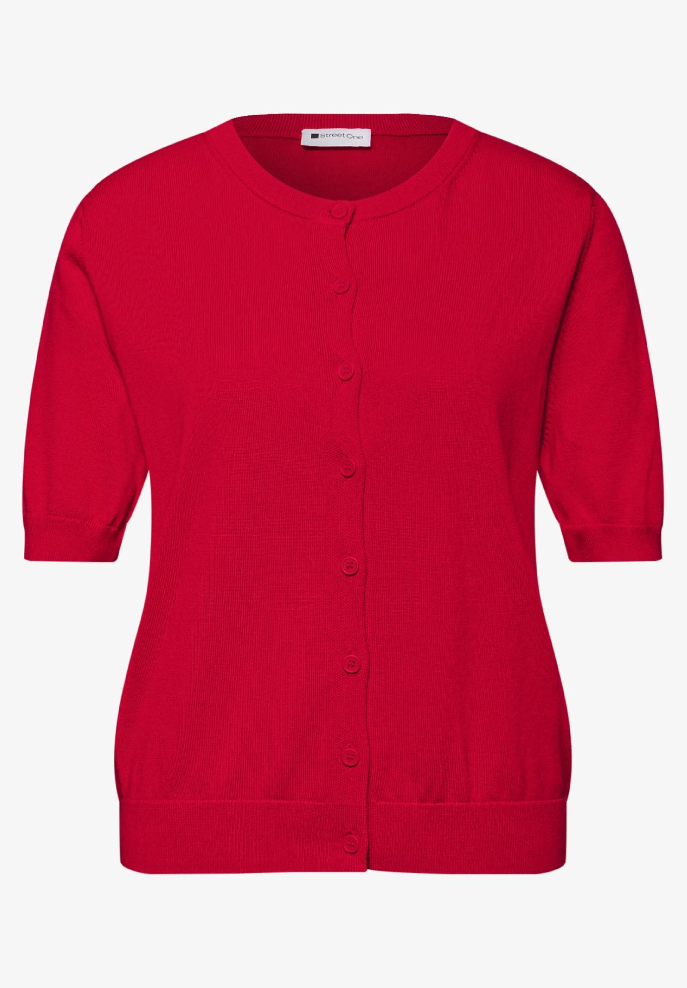 Street One jednofarebný kardigan, čer
