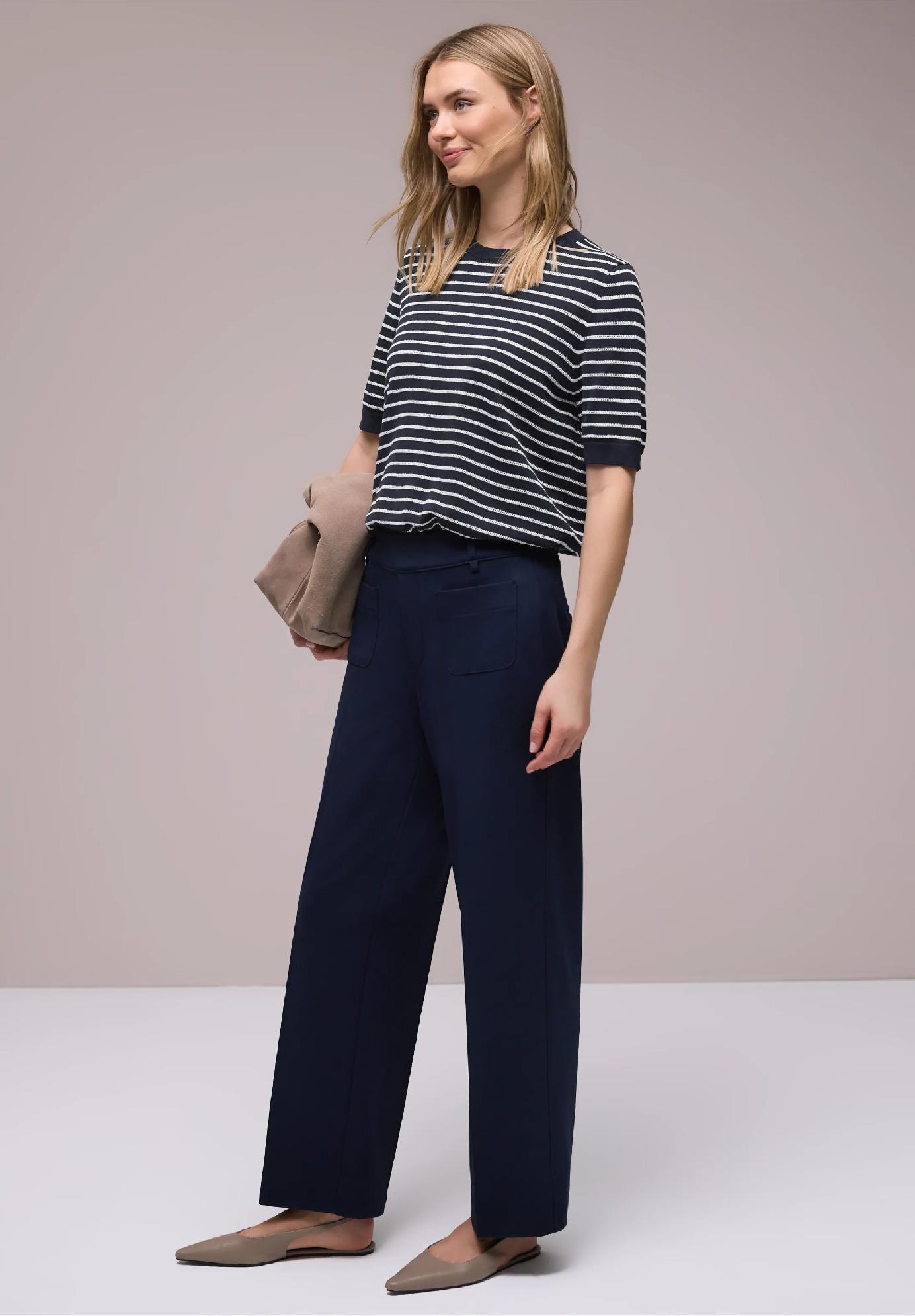 Street One pruhovaný sveter