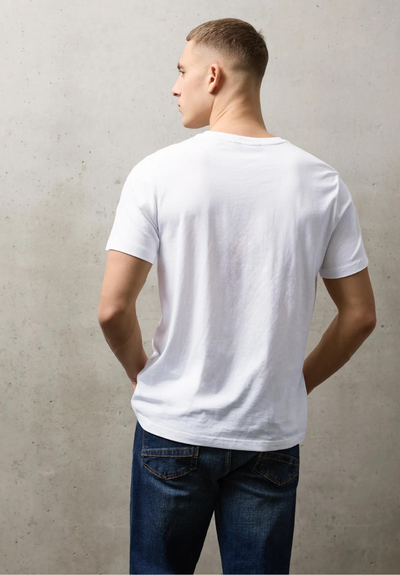 Street One MEN tričko s okrúhlym výstrihom a potlačou na hrudi, smo