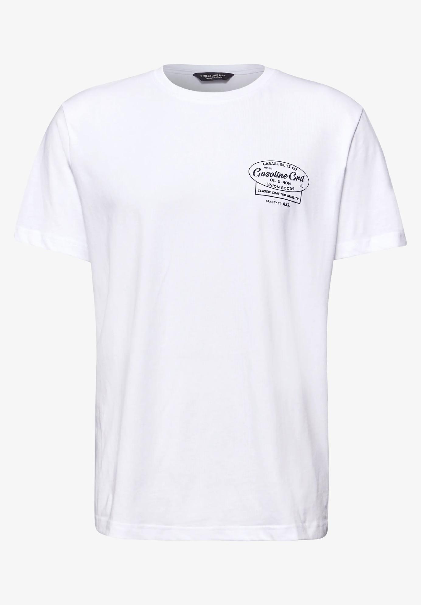Street One MEN tričko s okrúhlym výstrihom a potlačou na hrudi, smo