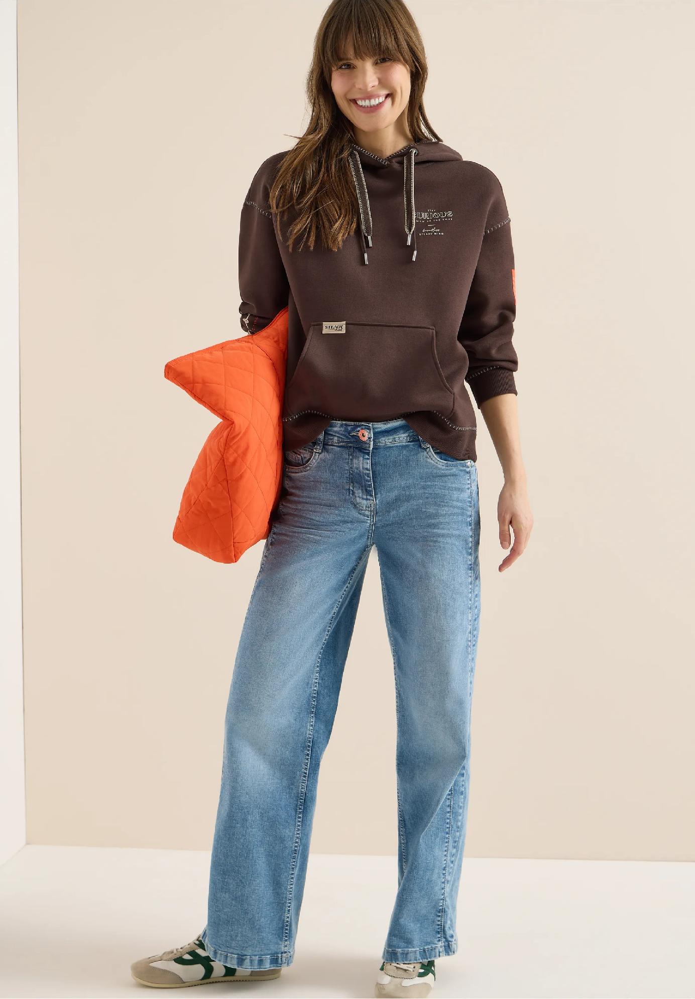 CECIL mikina s ozdobnými švami