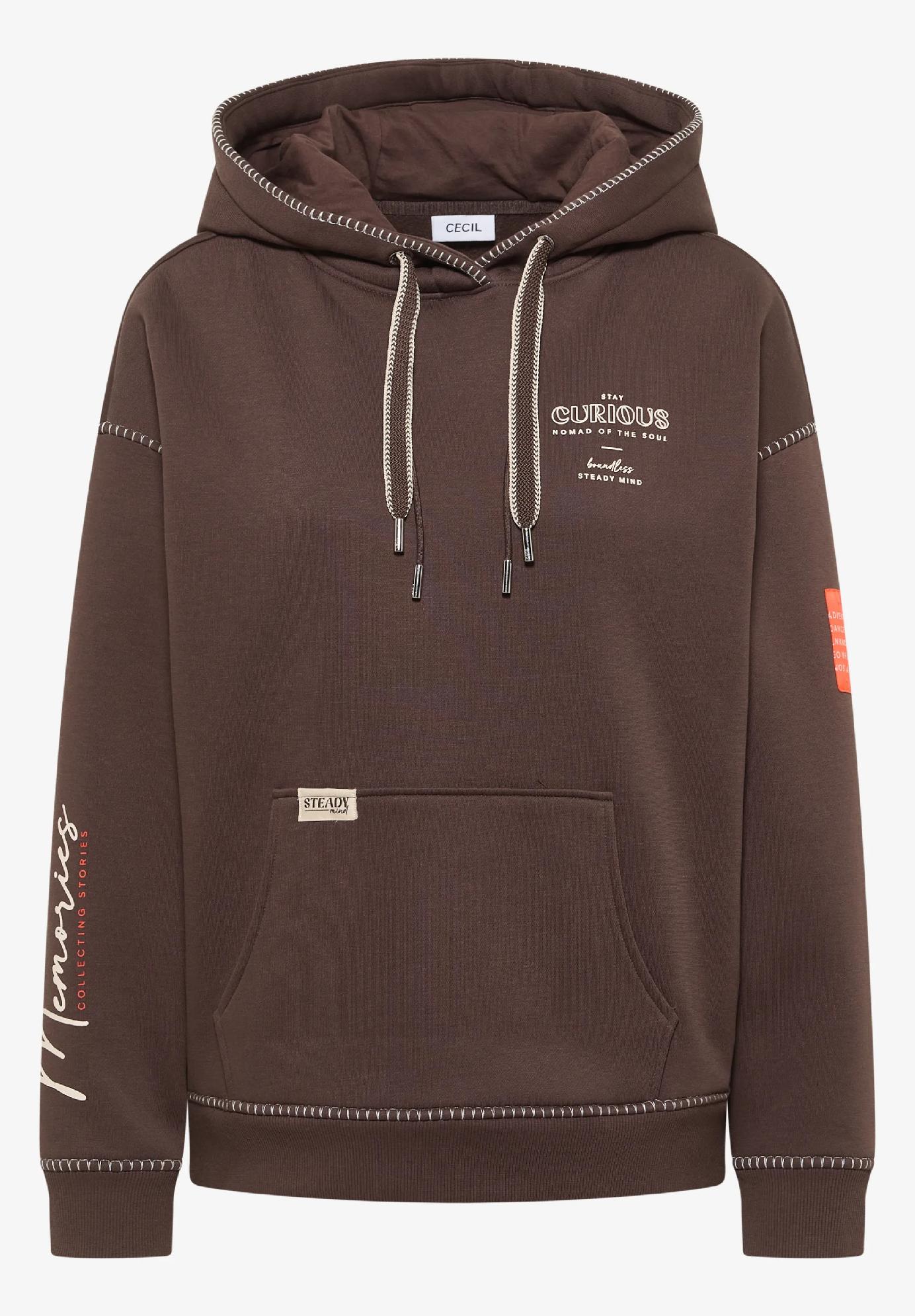 CECIL mikina s ozdobnými švami