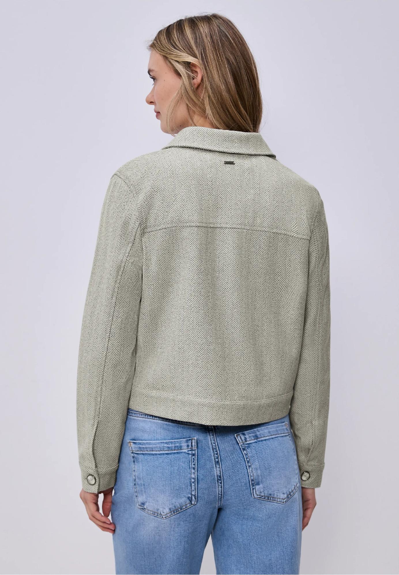 Street One bunda s rybím vzorom a zipsom