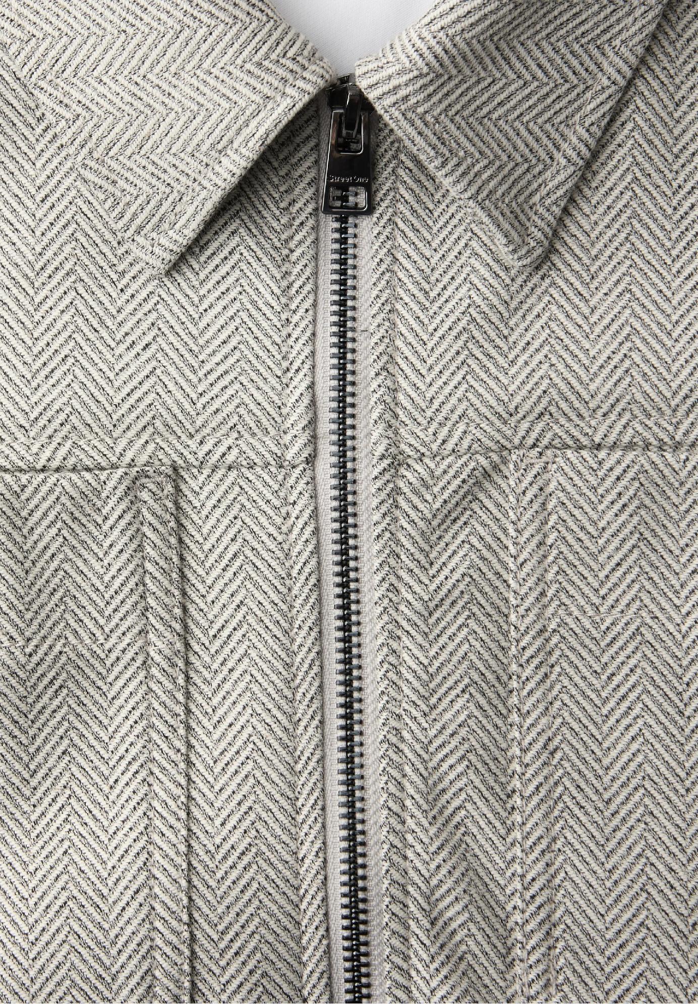 Street One bunda s rybím vzorom a zipsom