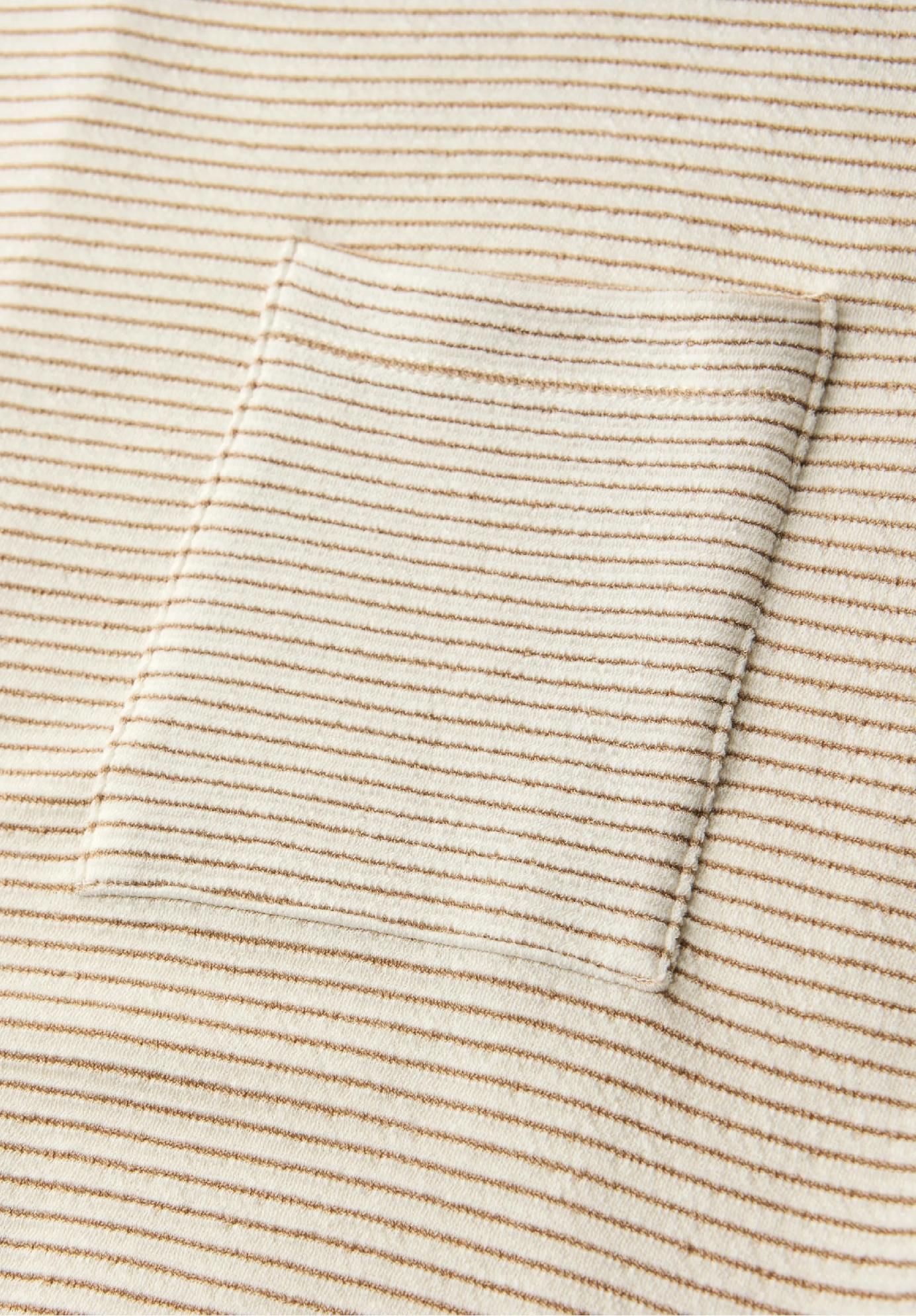 Street One tričko s krátkym rukávom a textúrovanými pruhmi