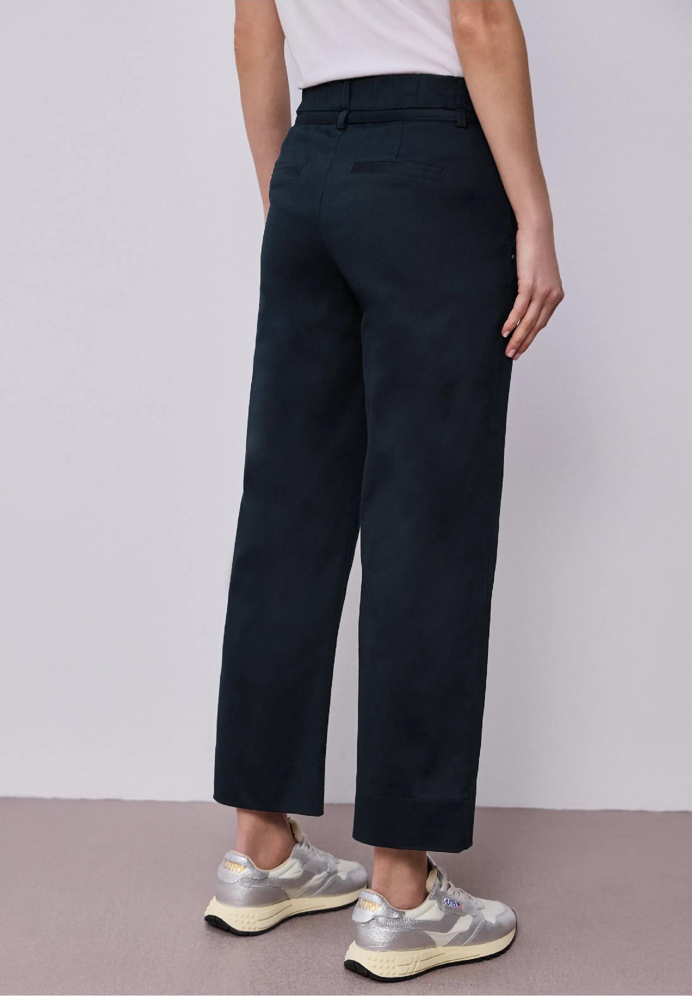 Street One rovné nohavice s opaskom, mod