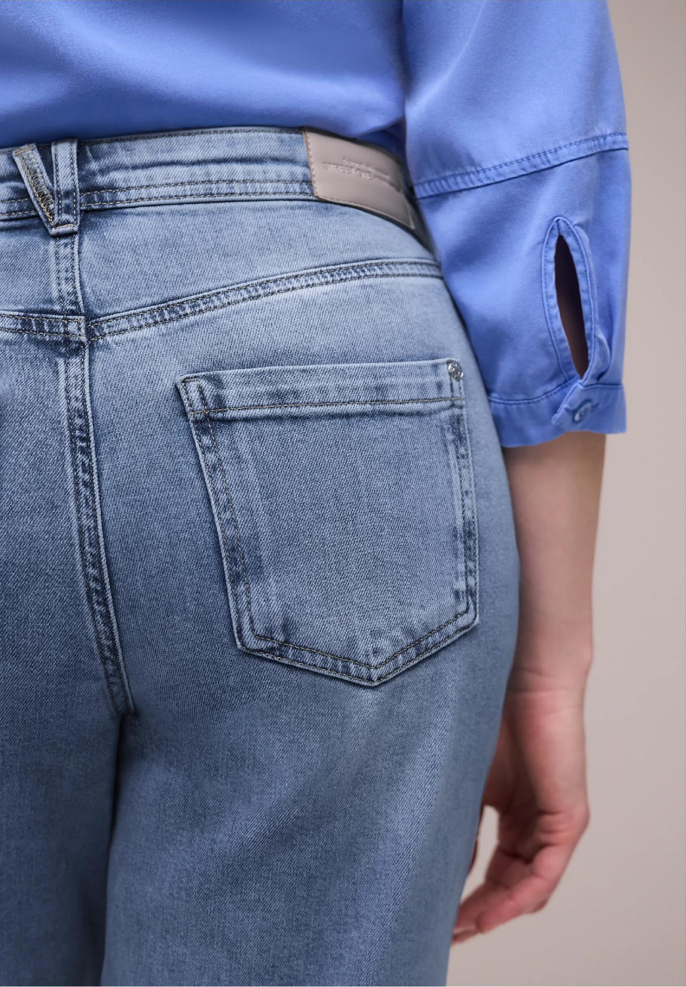 Street One rifle voľného strihu s vysokým pásom