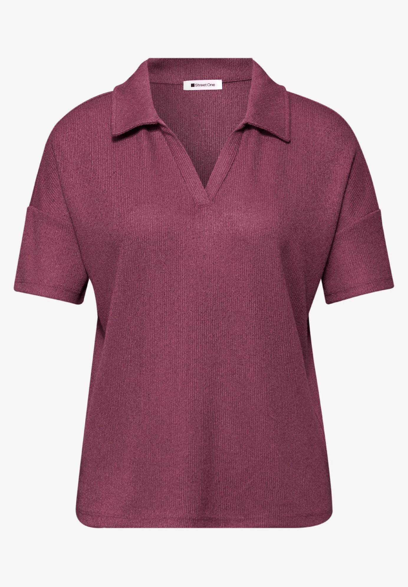 Street One polo tričko s krátkym rukávom