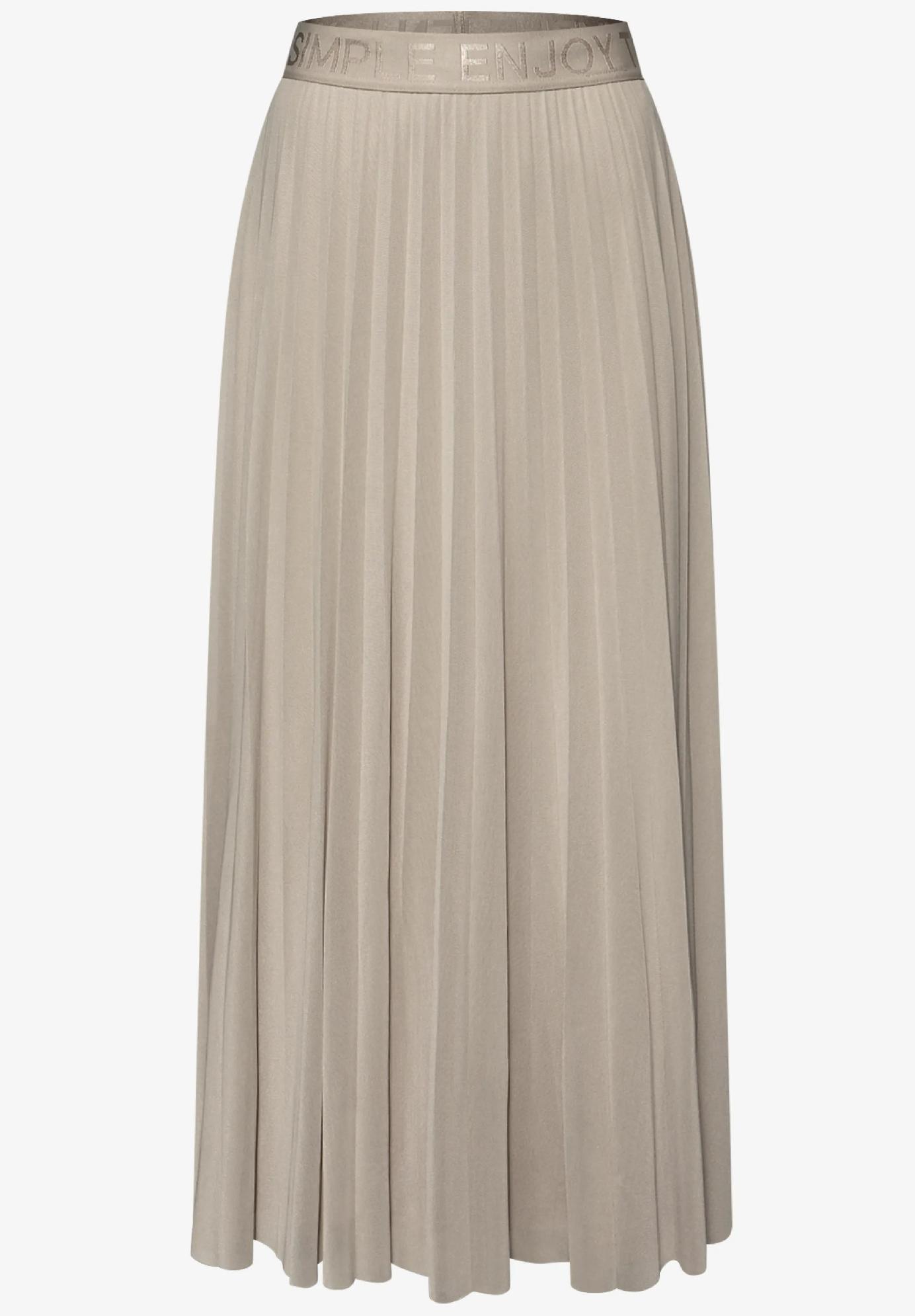 Street One midi sukňa z plisovanej sieťoviny