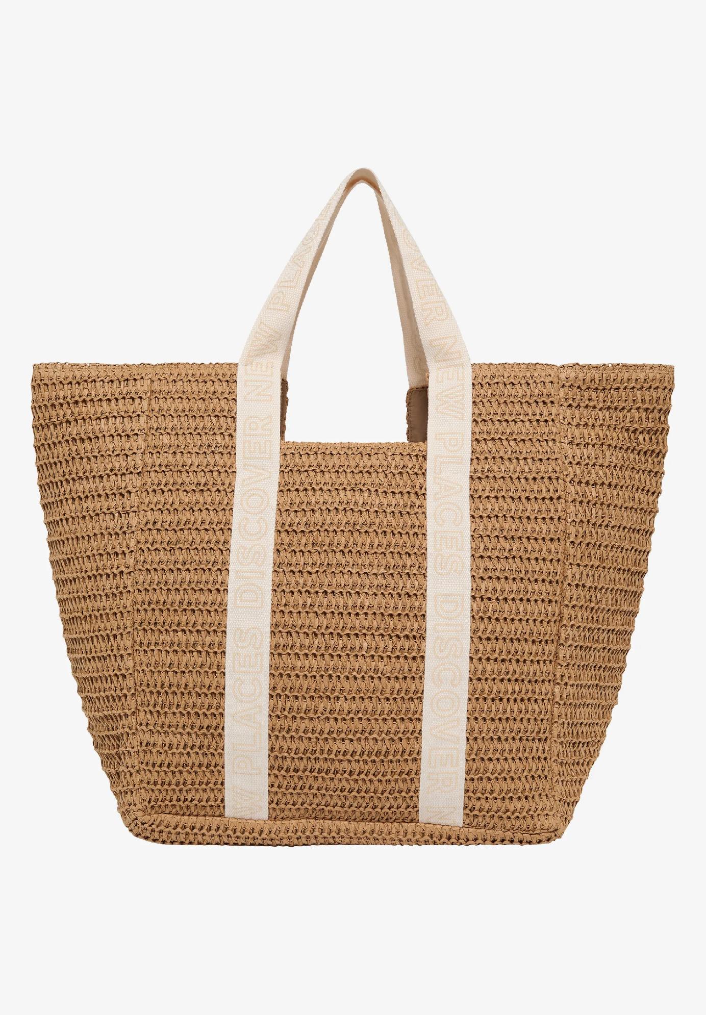 CECIL taška s háčkovaným vzhľadom