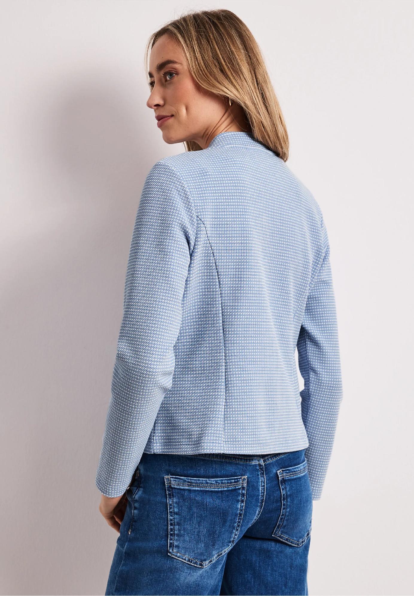 Street One štruktúrované sako z džerseju