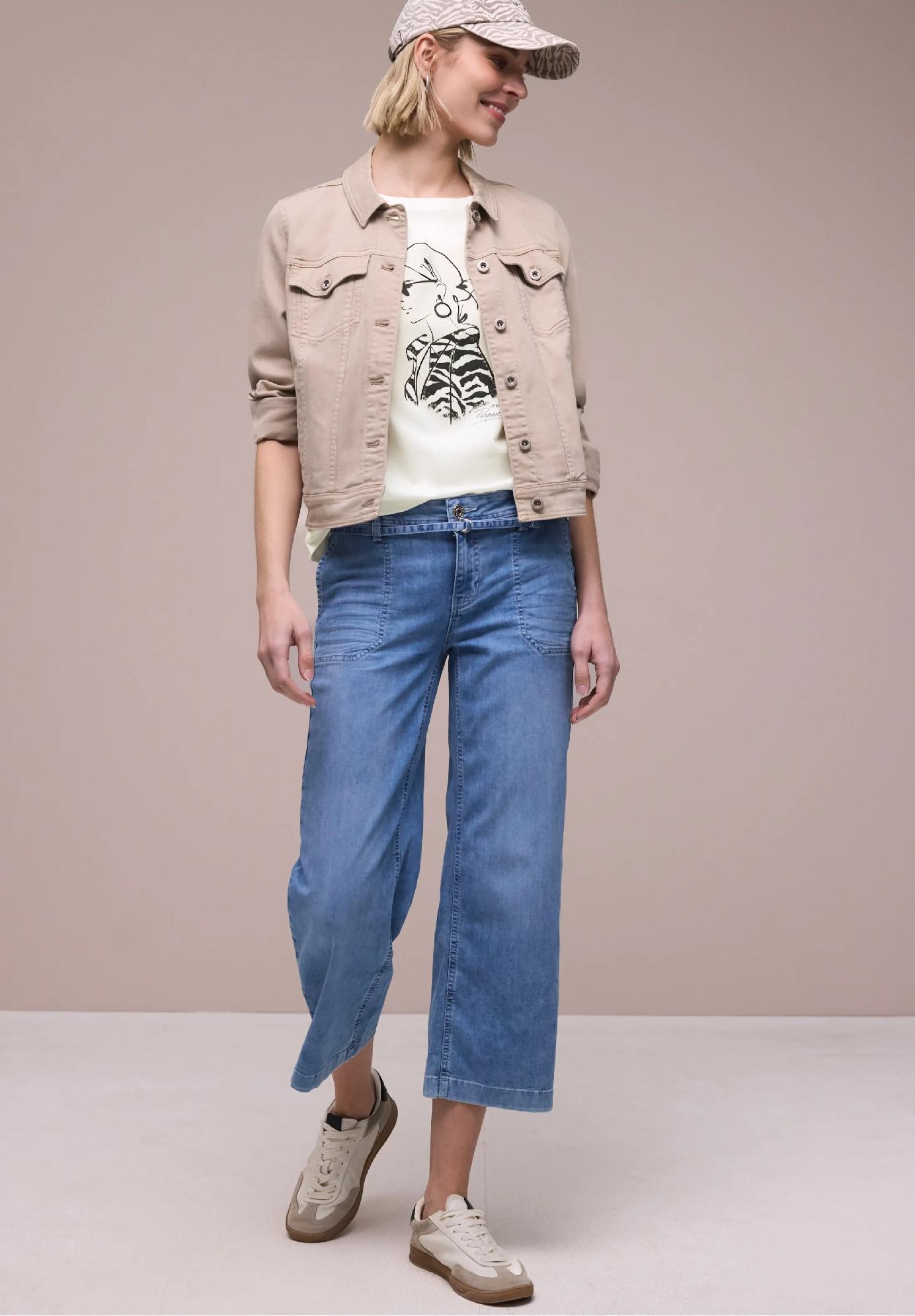 Street One tričko s potlačou TV, smo