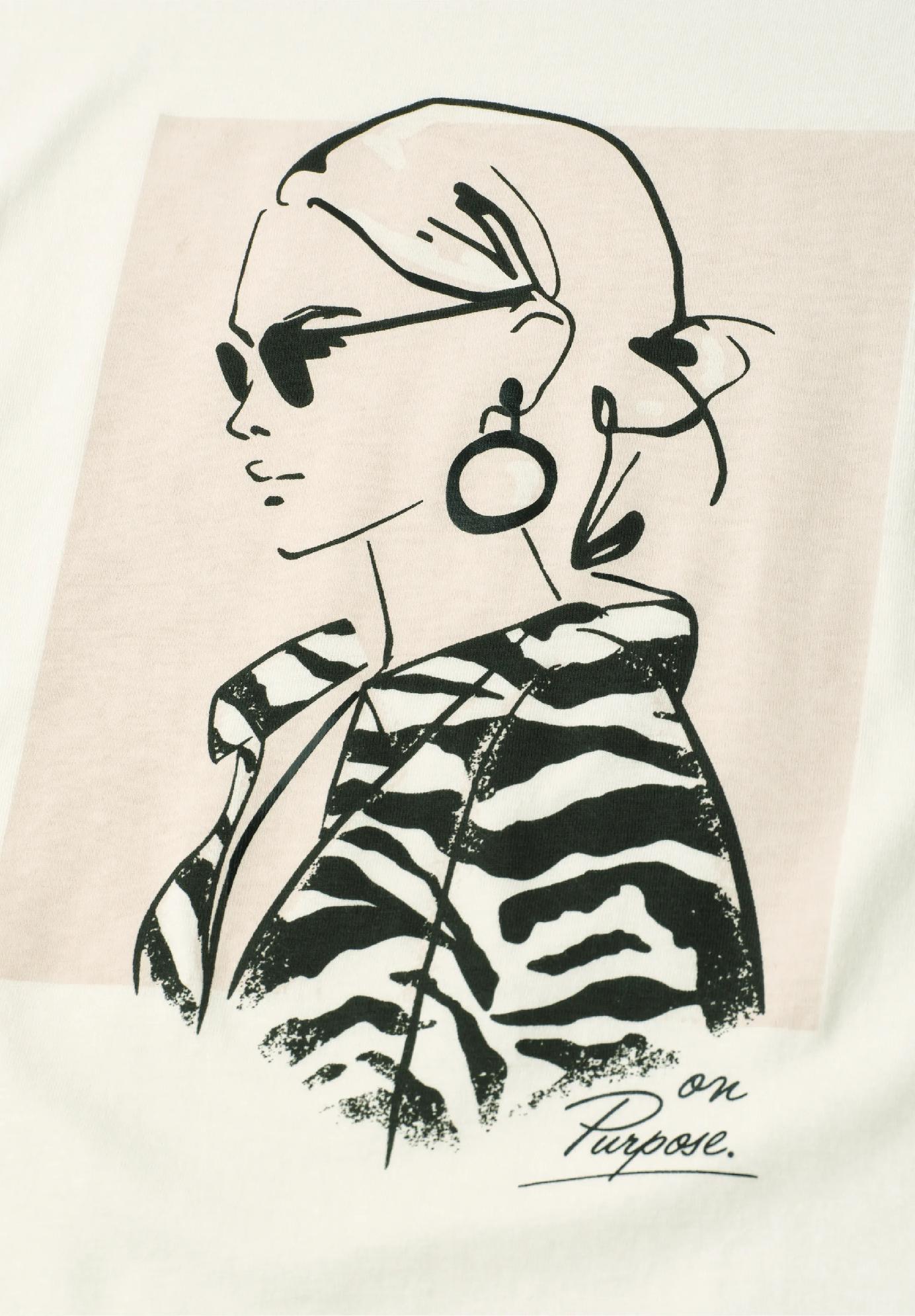 Street One tričko s potlačou TV, smo