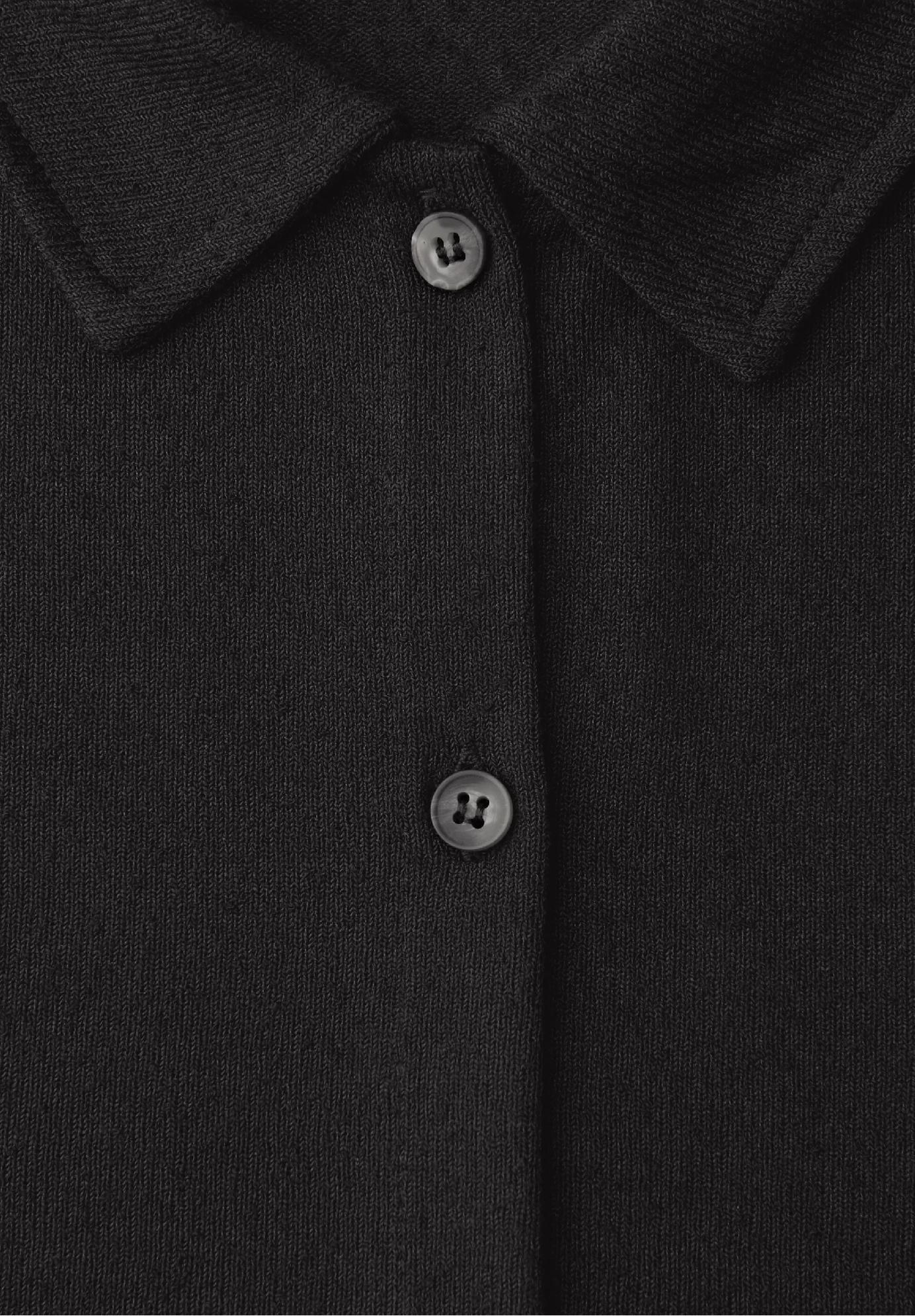 Street One tričko s krátkym rukávom a zapínaním na gombíky