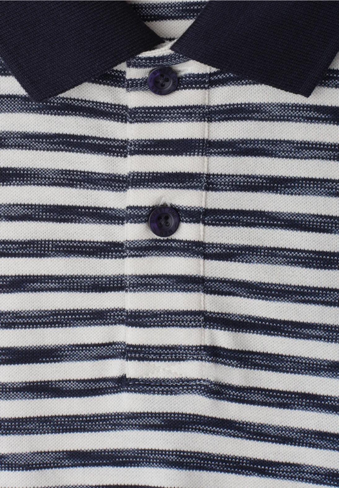 Street One MEN polo tričko s krátkym rukávom s piké textúrou