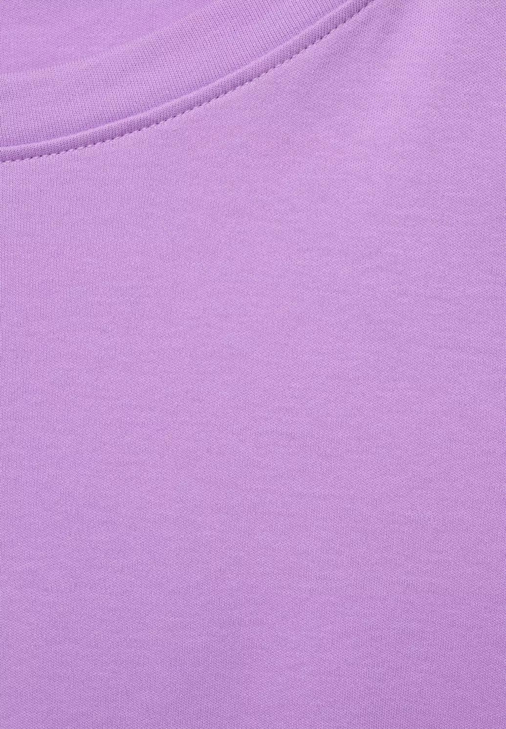 CECIL tričko dlhý rukách, basic, lila