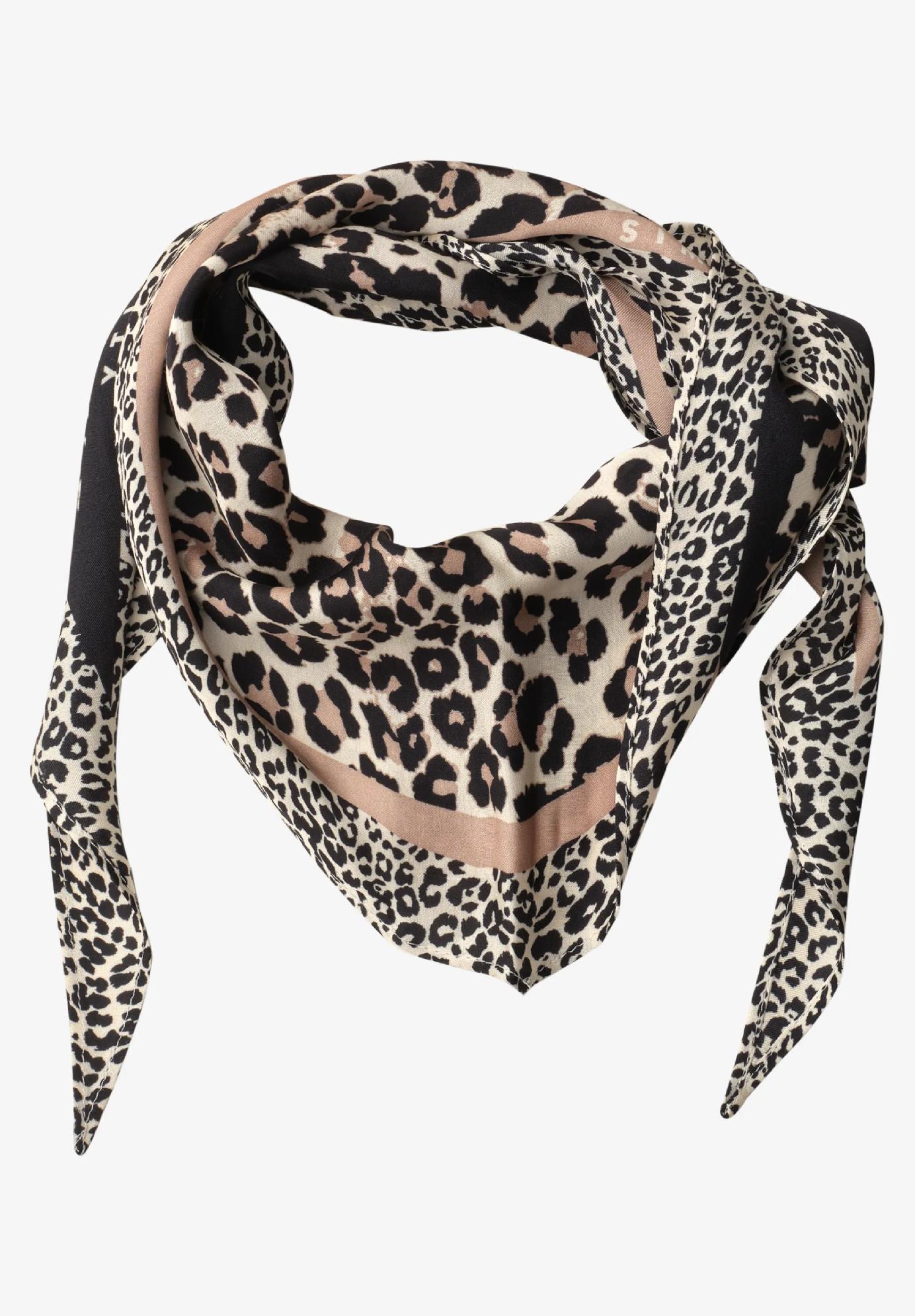 Street One šál Licote s leopardím vzorom