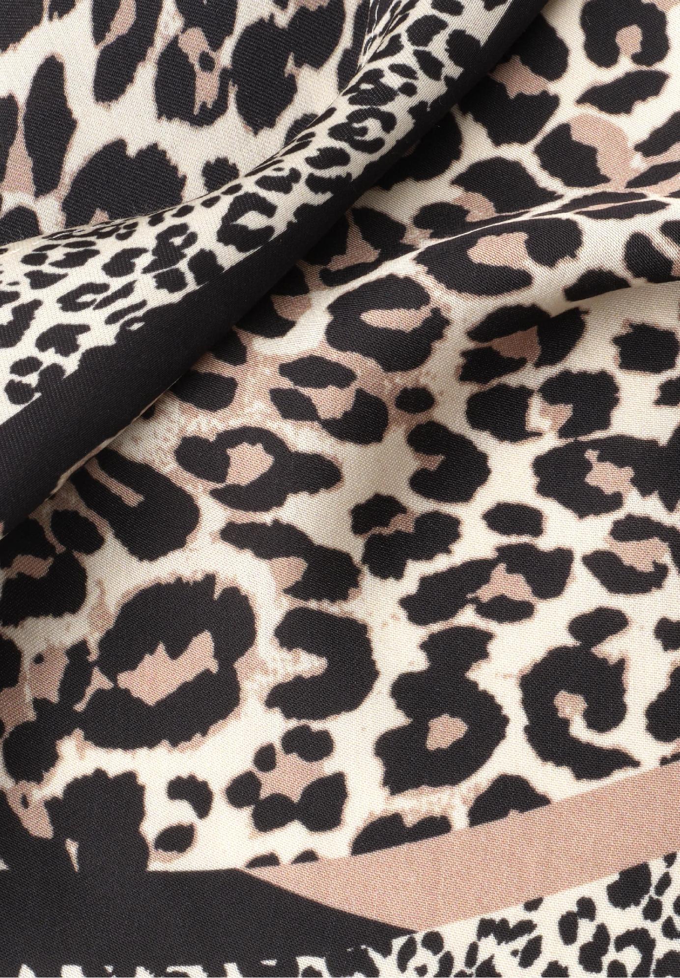 Street One šál Licote s leopardím vzorom