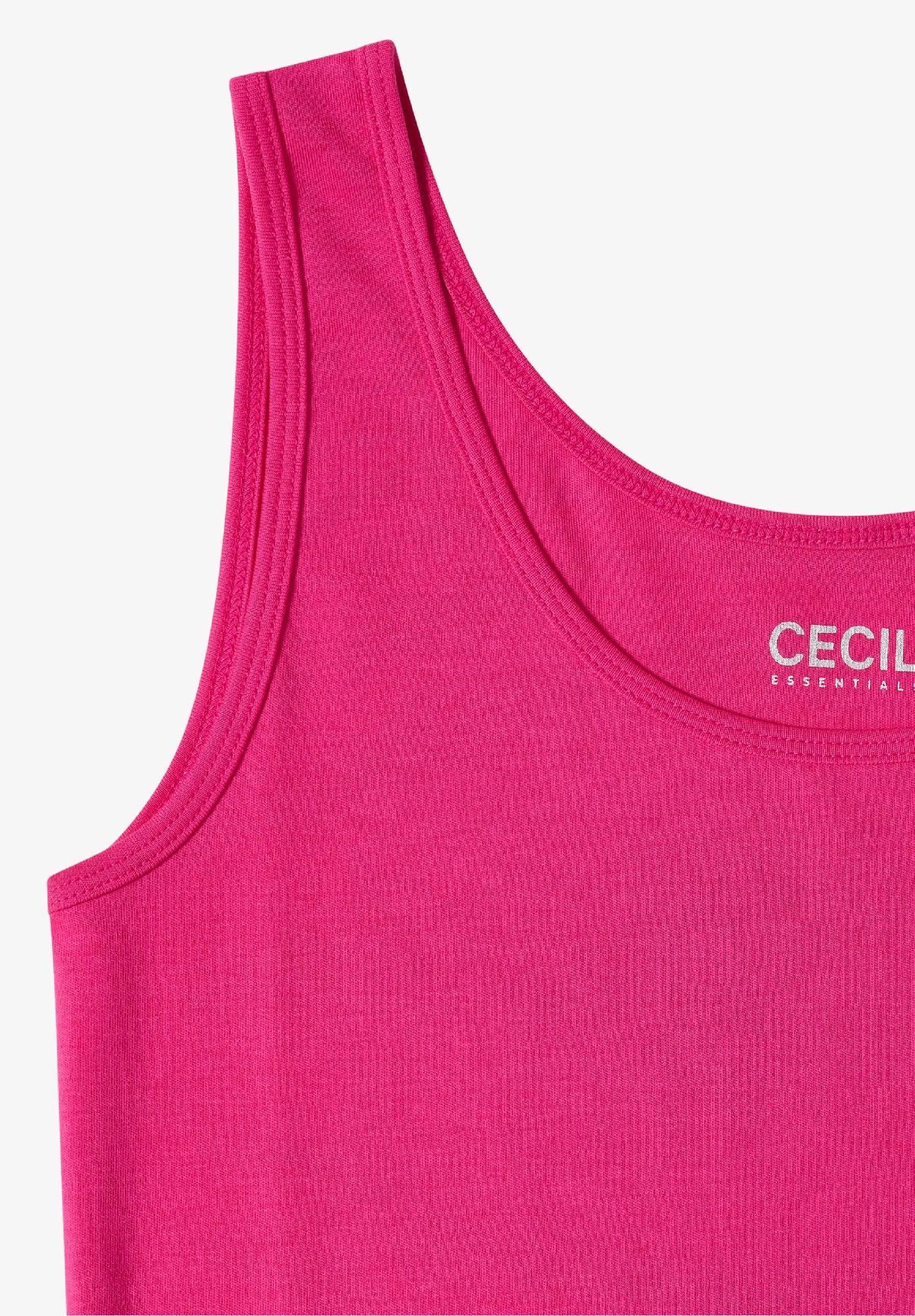 CECIL top z čistej bavlny, LINDA, pin