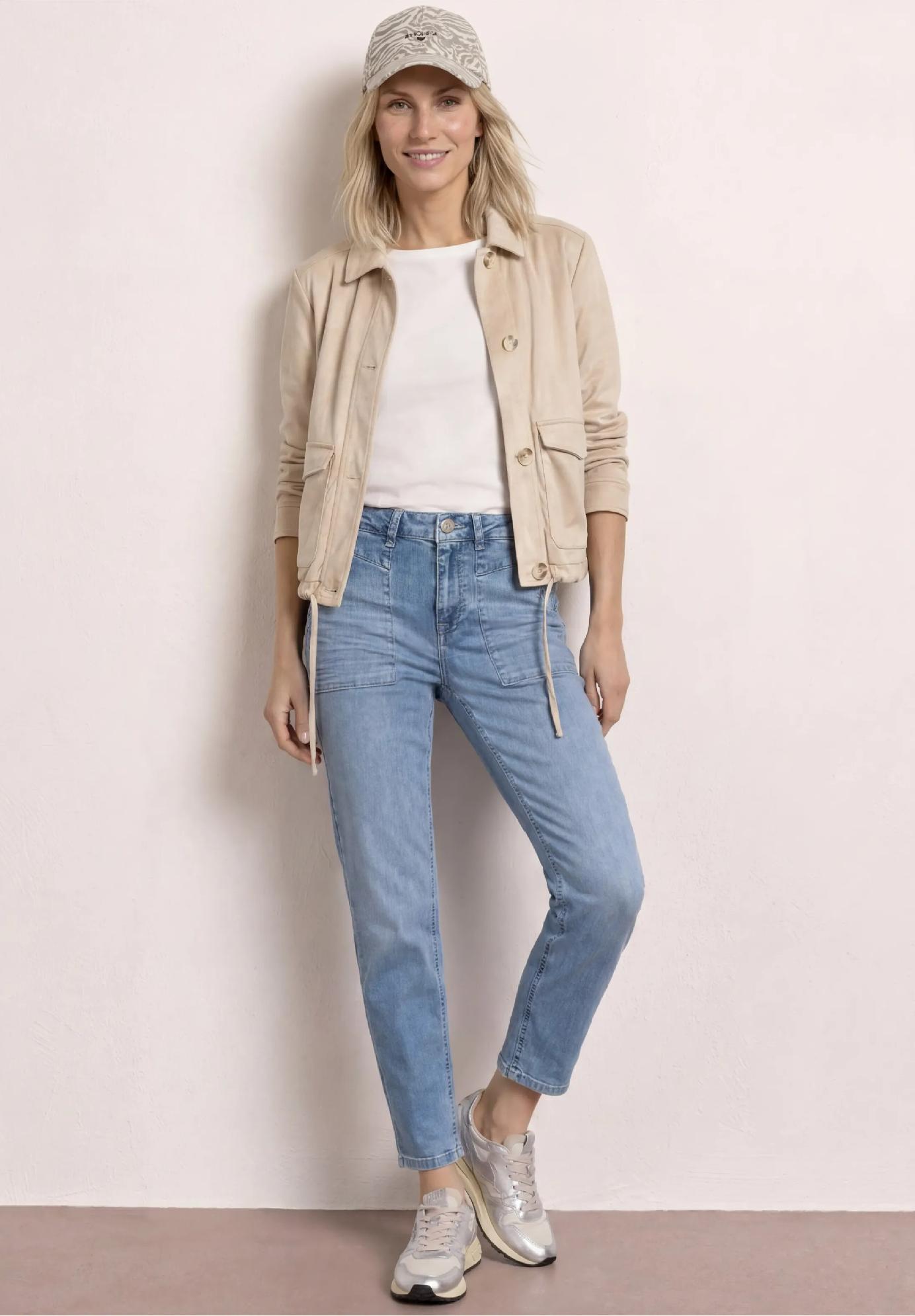 Street One džínsy barel vo voľnom strihu KARLIE