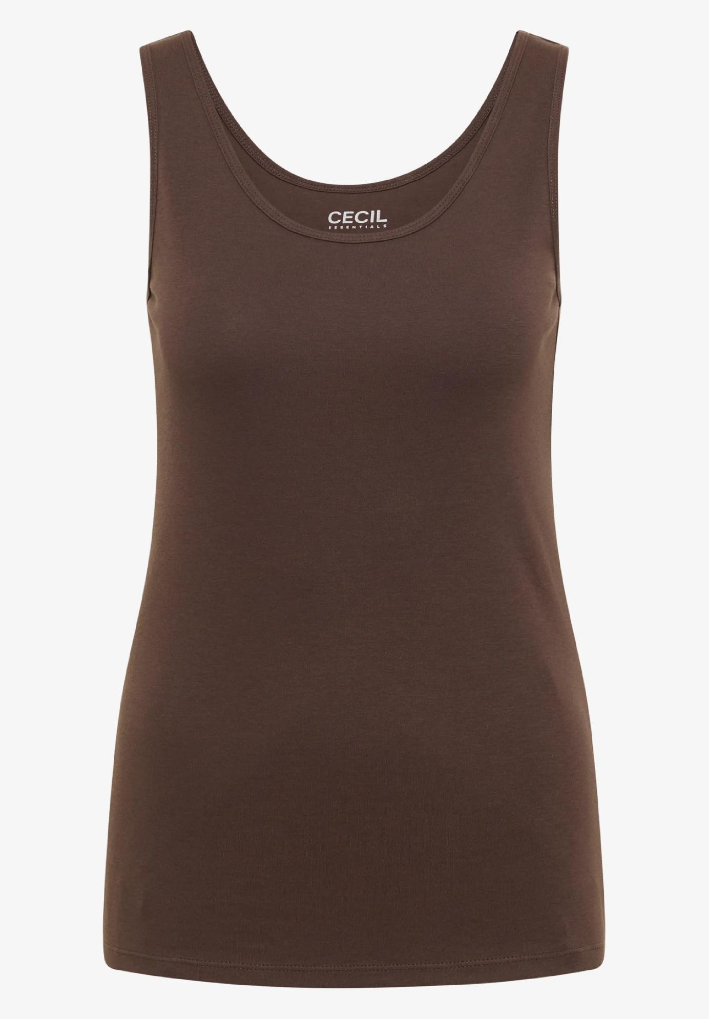 CECIL top z čistej bavlny, LINDA, hne