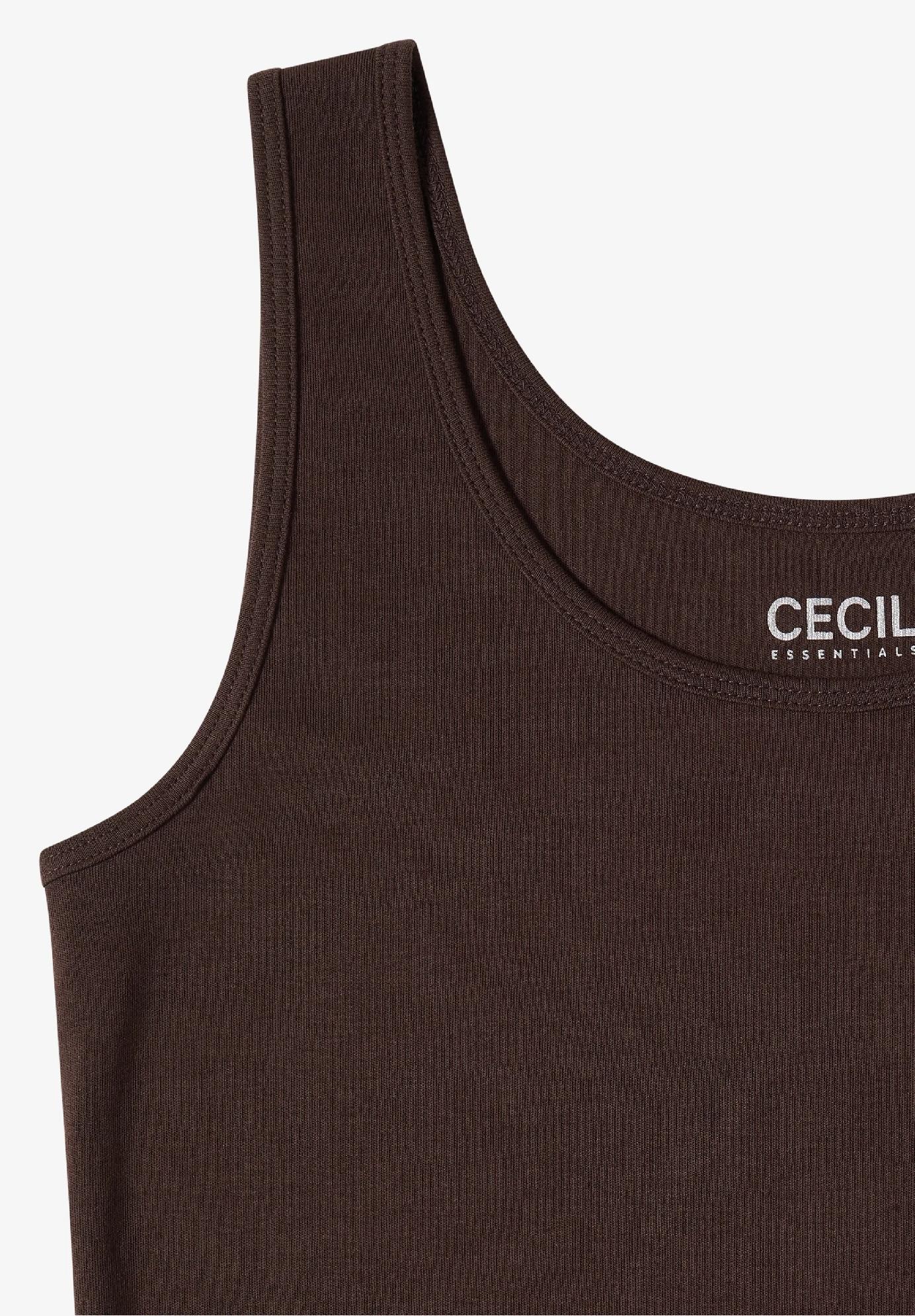 CECIL top z čistej bavlny, LINDA, hne